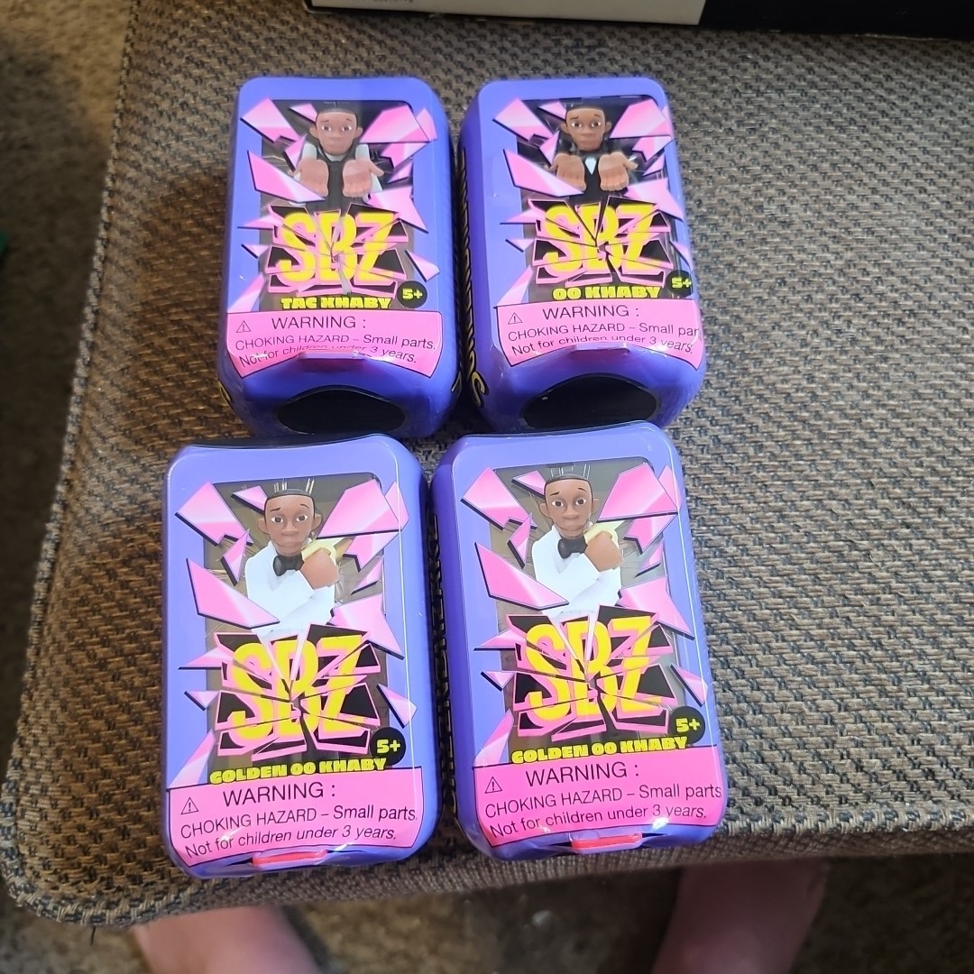 ScreenBreakz Set Of 4 Tac, 00, Golden 00(2) New. All4 Purple Packaging
