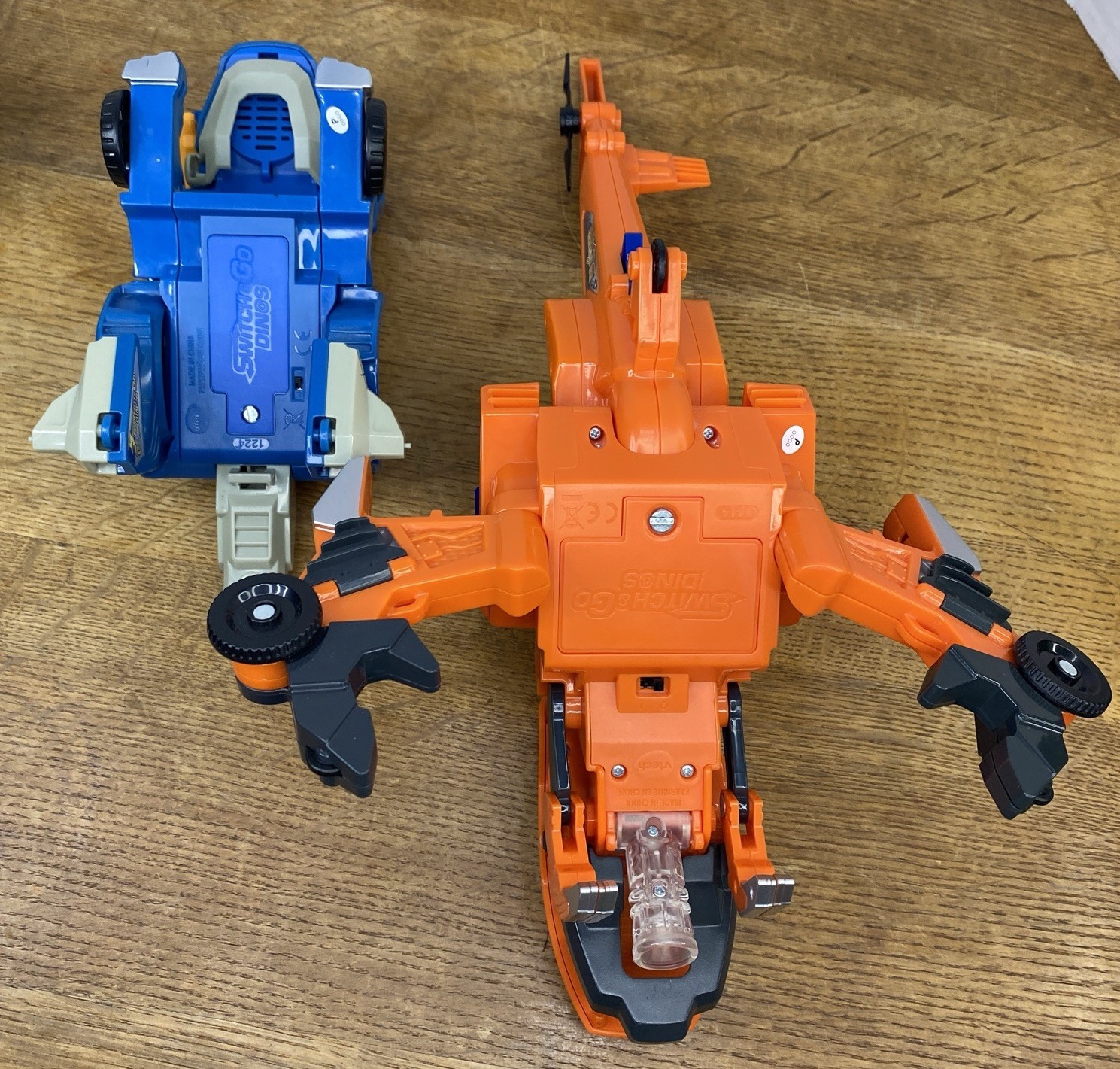 Vtech Switch & Go Dinos Red Brok Span Dart Zip Lot of 4 Working Robots