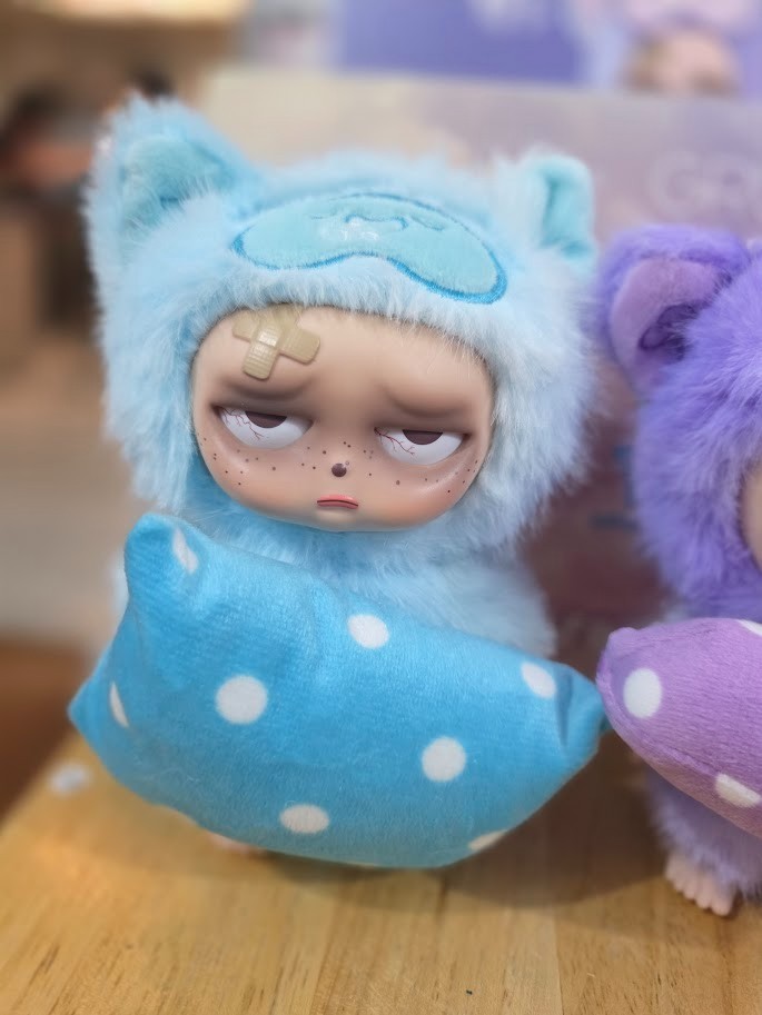 New Open Box- Grumpipi V2 Whispers to Dreamland Blue « Jiong Jiong » Plush Pendant