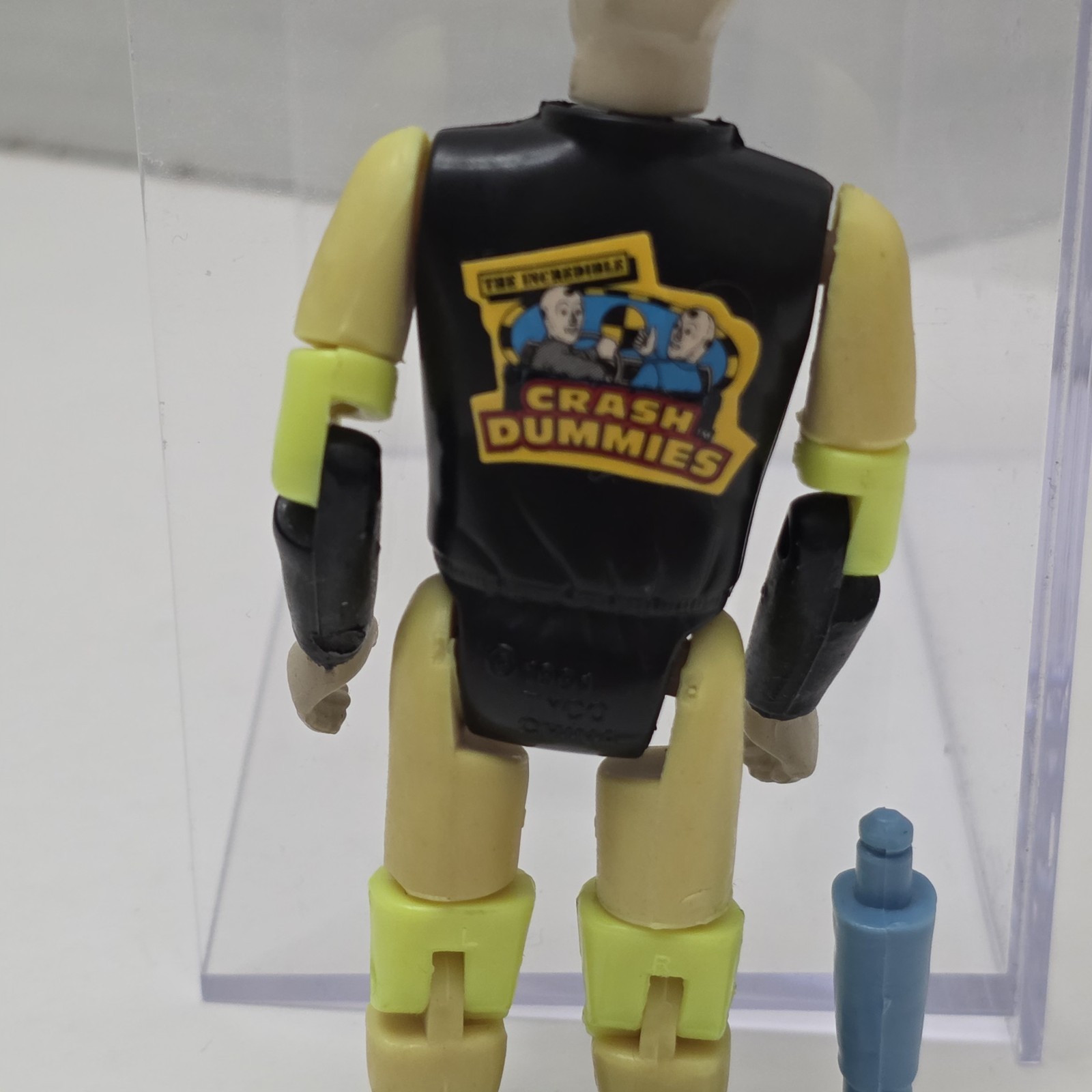 PRO-TEK DENT Dummy #2 w/ Blue Extender Legs : Incredible Crash Dummies by TYCO
