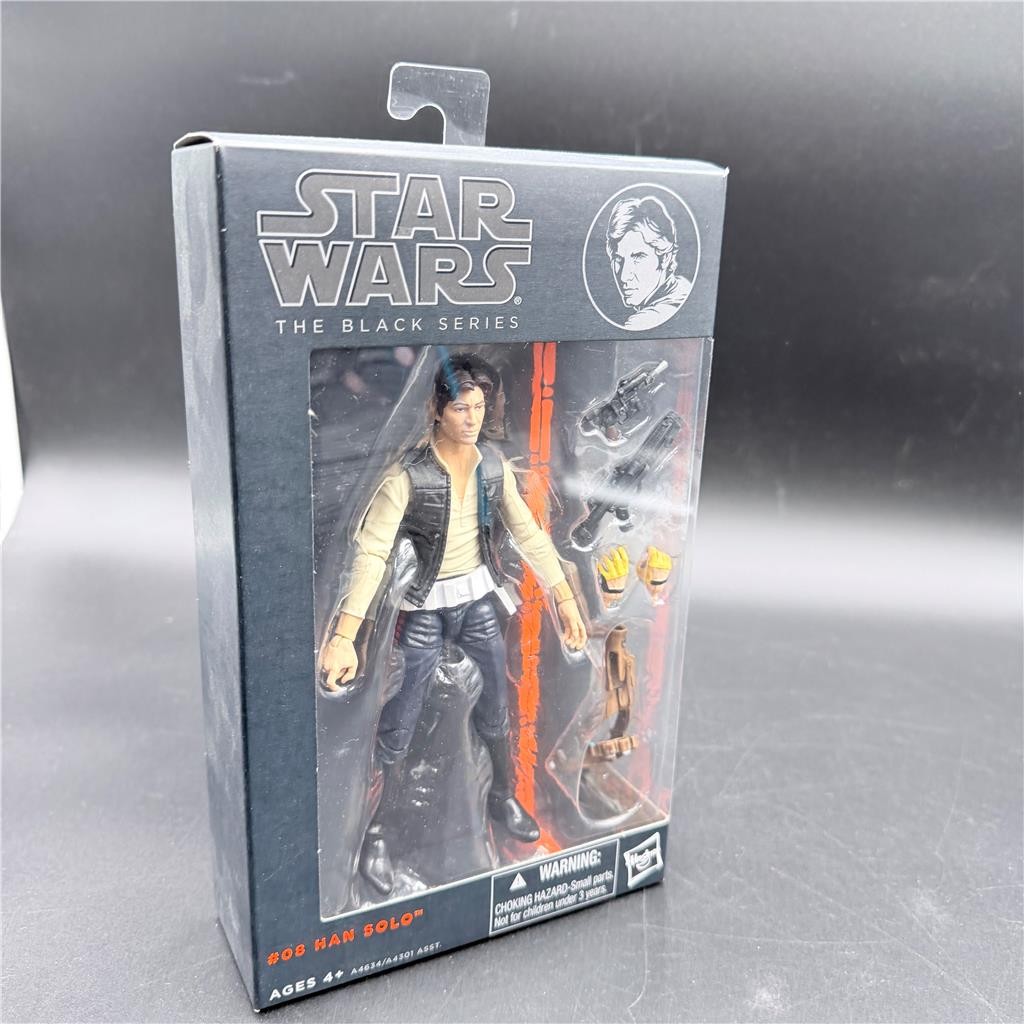 Star Wars The Black Series #08 Han Solo Orange Line A4634-Hasbro 2013