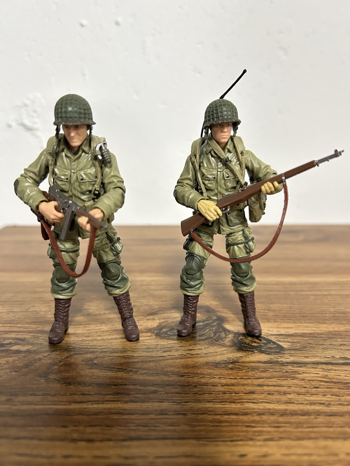 Marauder Task Force US Paratrooper HQ Company Lot 3.75 Inch 1:18 Custom WWII