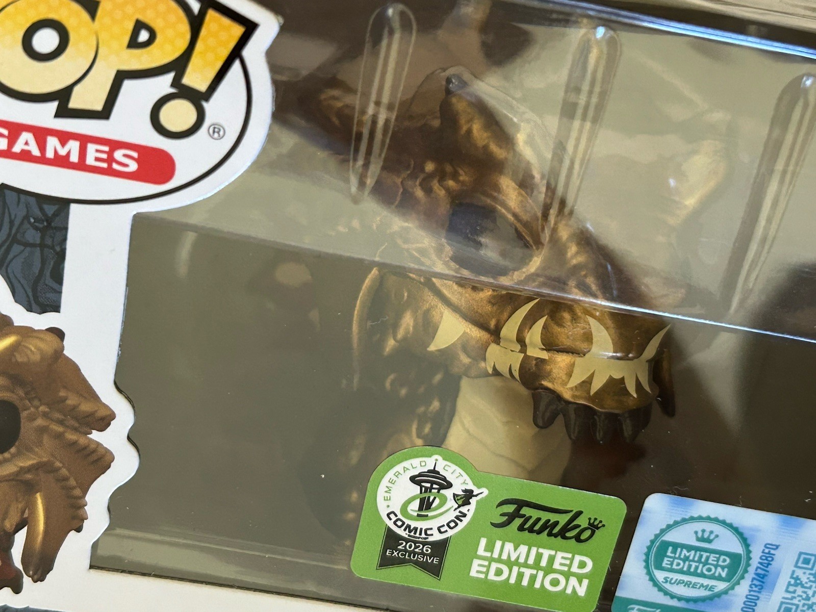 « Dungeons Dragons » Brass Dragon Wyrmling Ltd Supreme 8000pcs Funko Pop #1201 New