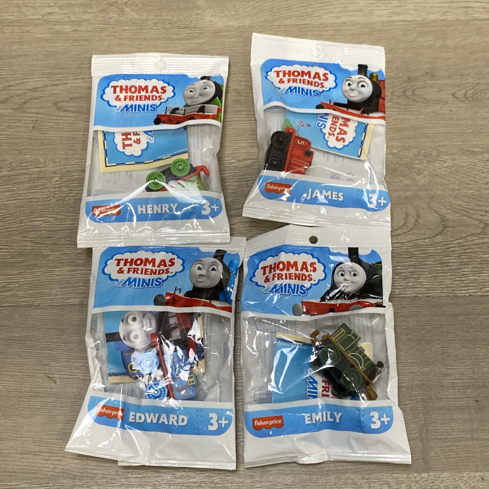 Fisher-Price Thomas & Friends Minis Limited Edition Set Of 4 See Images