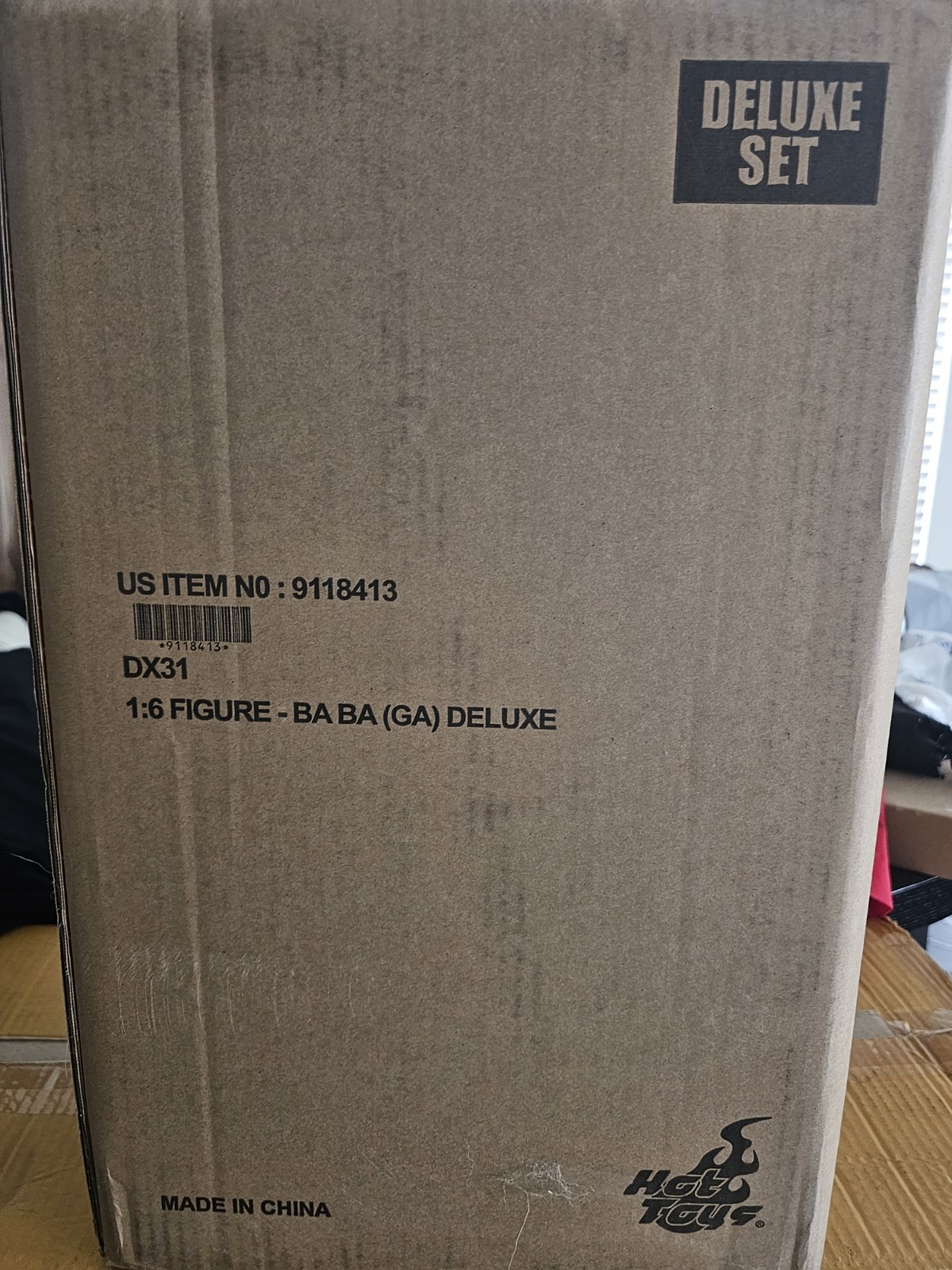Hot Toys Black Adam Golden Armor Deluxe Version 1/6 Scale DX31 USA Seller