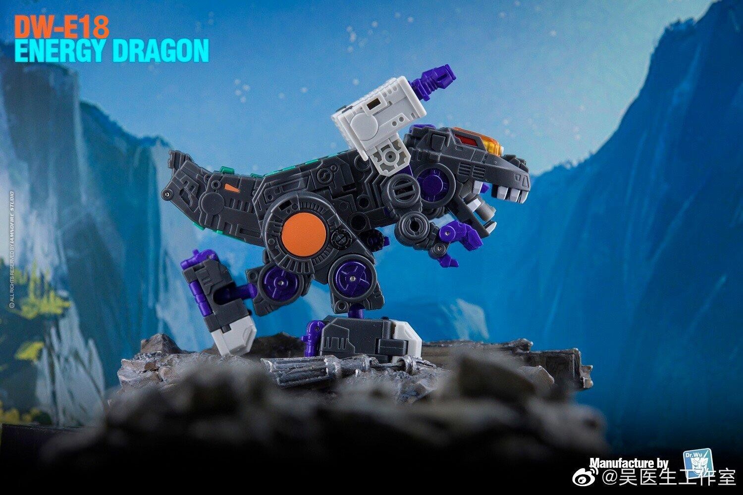 DR.Wu DW-E18 ENERGY DRAGON DW-E18E EVIL DRAGON Action Figure 10CM In Stock