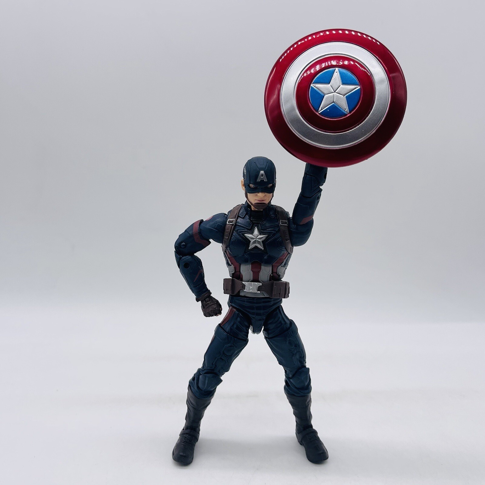 Captain America From Marvel Legends Studios 10 Year Civil War 2 Pk 6&Prime; Loose MCU