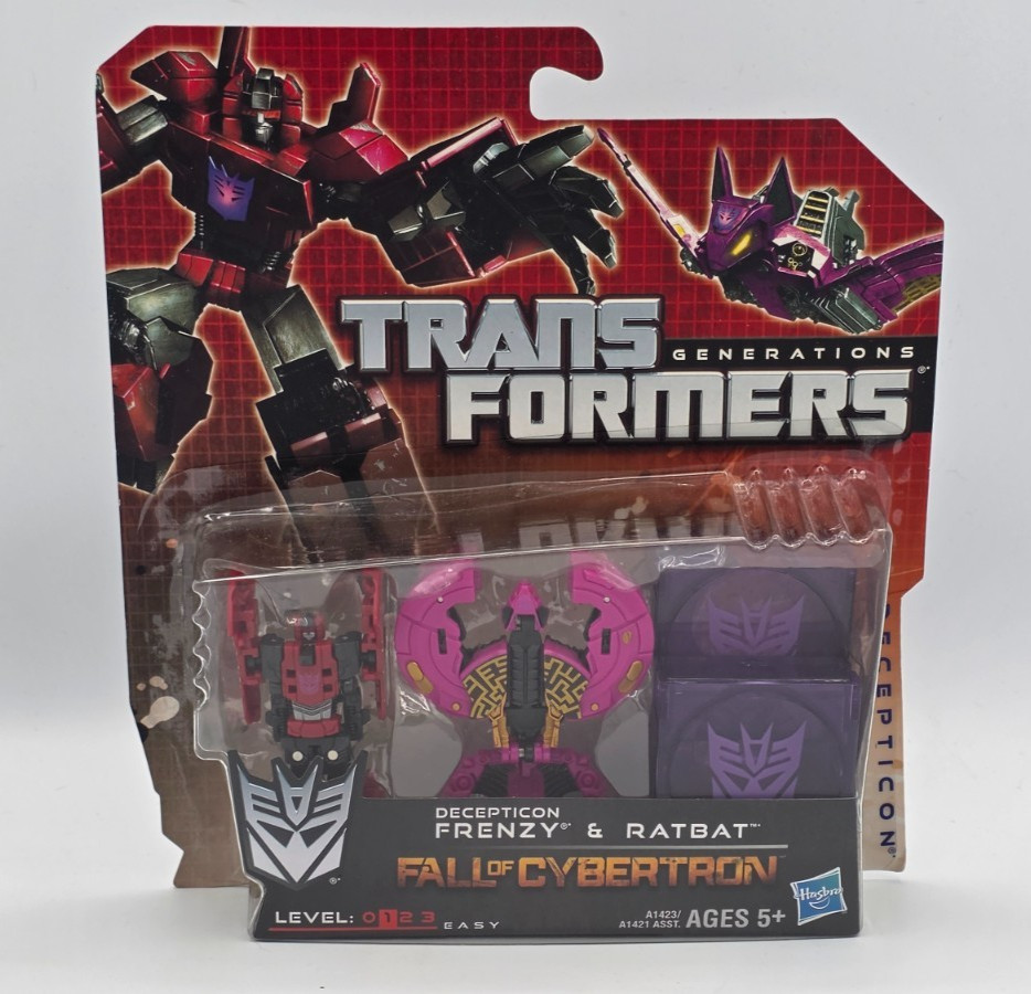 « NEW » – FRENZY & RATBAT (Transformers Generations Fall of Cybertron) Sealed!