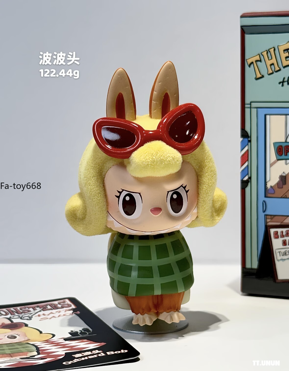 Authentic The Monsters Hair Salon Series Blind Box Confirmed Figure Toy New Doll