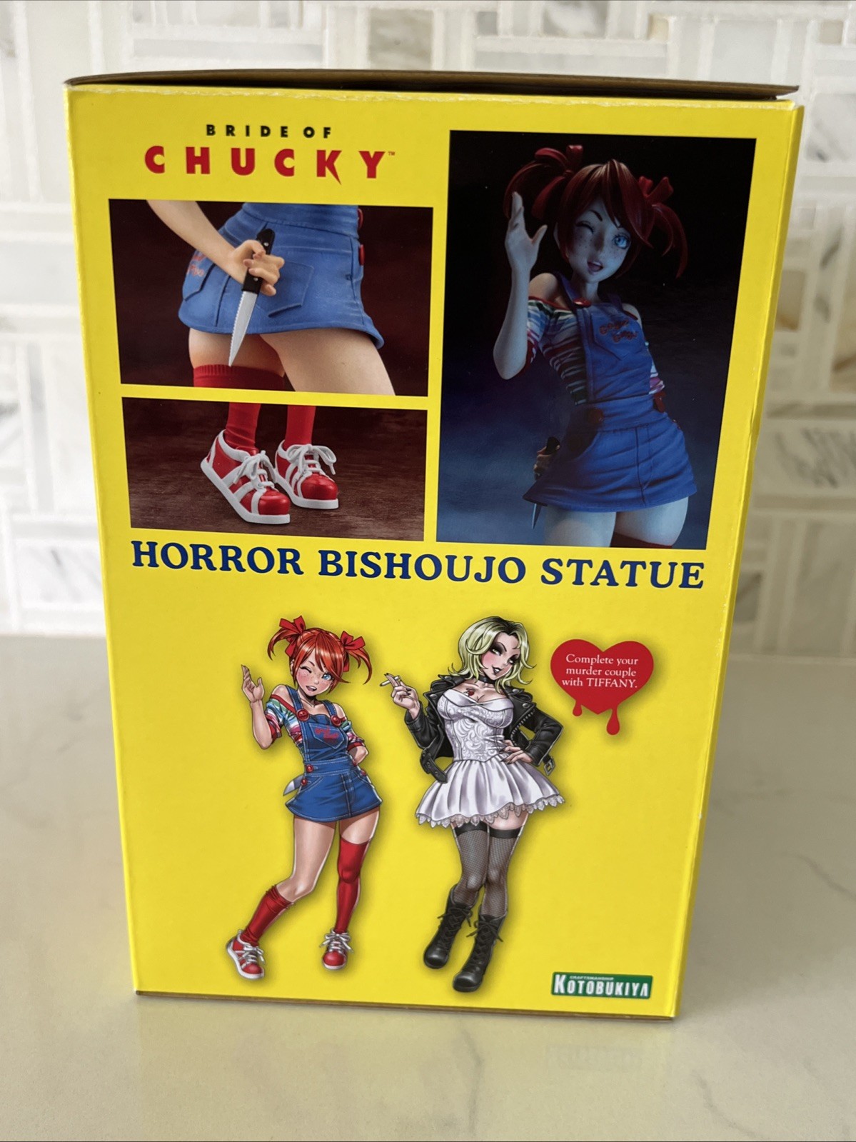 Chucky Horror Bishoujo Statue – Bride of Chucky – Bonus Face & Arm – Kotobukiya