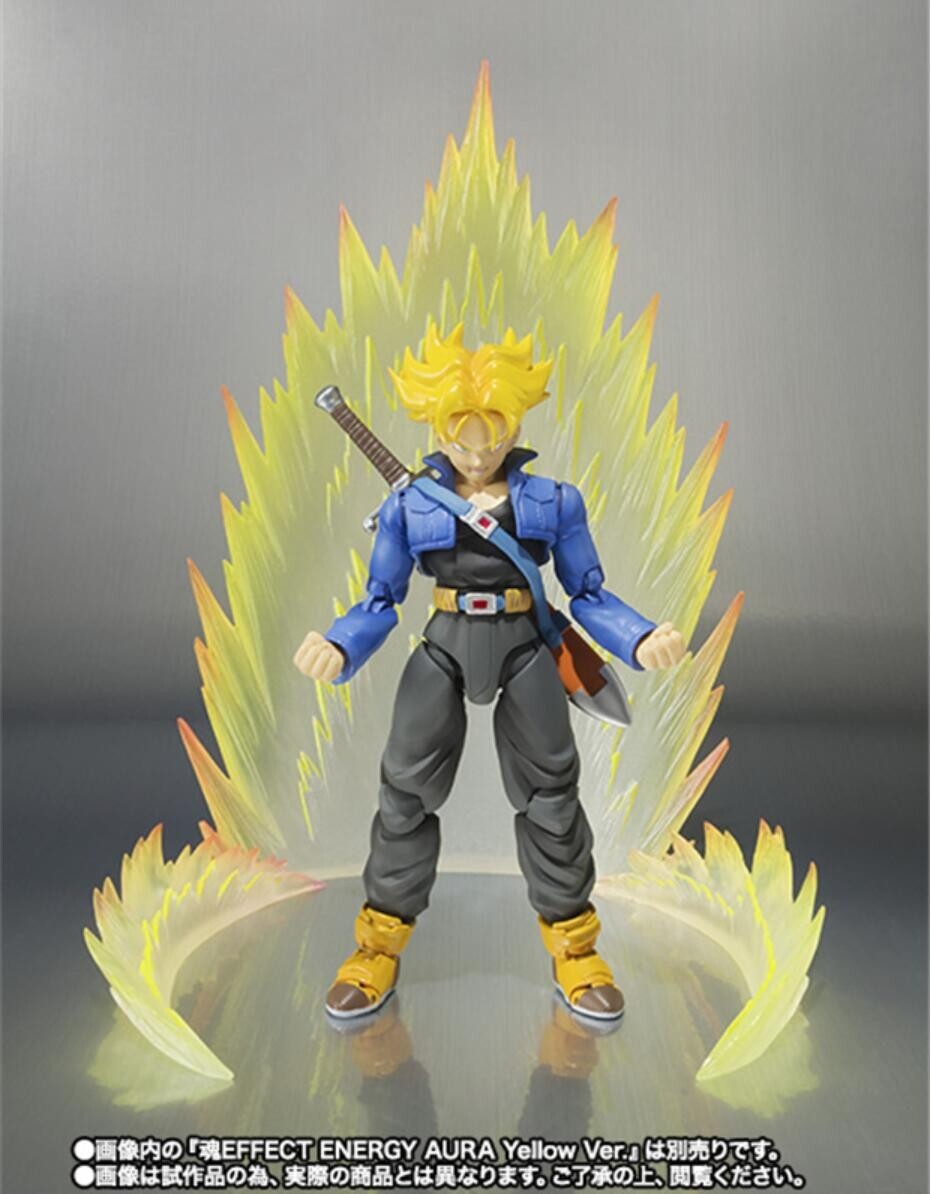 Effect dragon ball Aura yellow Figuart Figma D-arts rider 1/12 figure hot toy