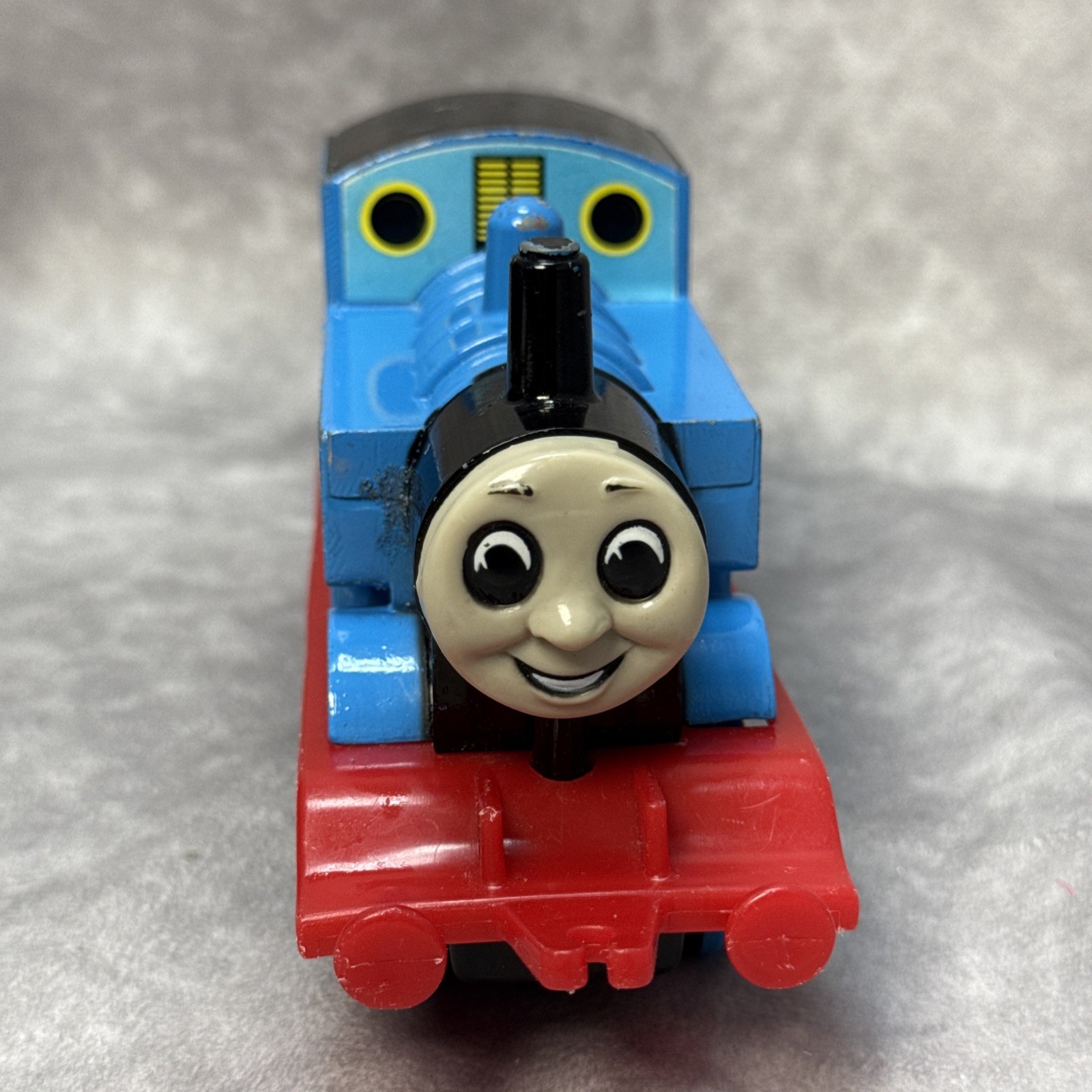 ERTL Britt Allcroft 1985 Thomas The Tank Engine Pull Back 7.5” Metal Train Works