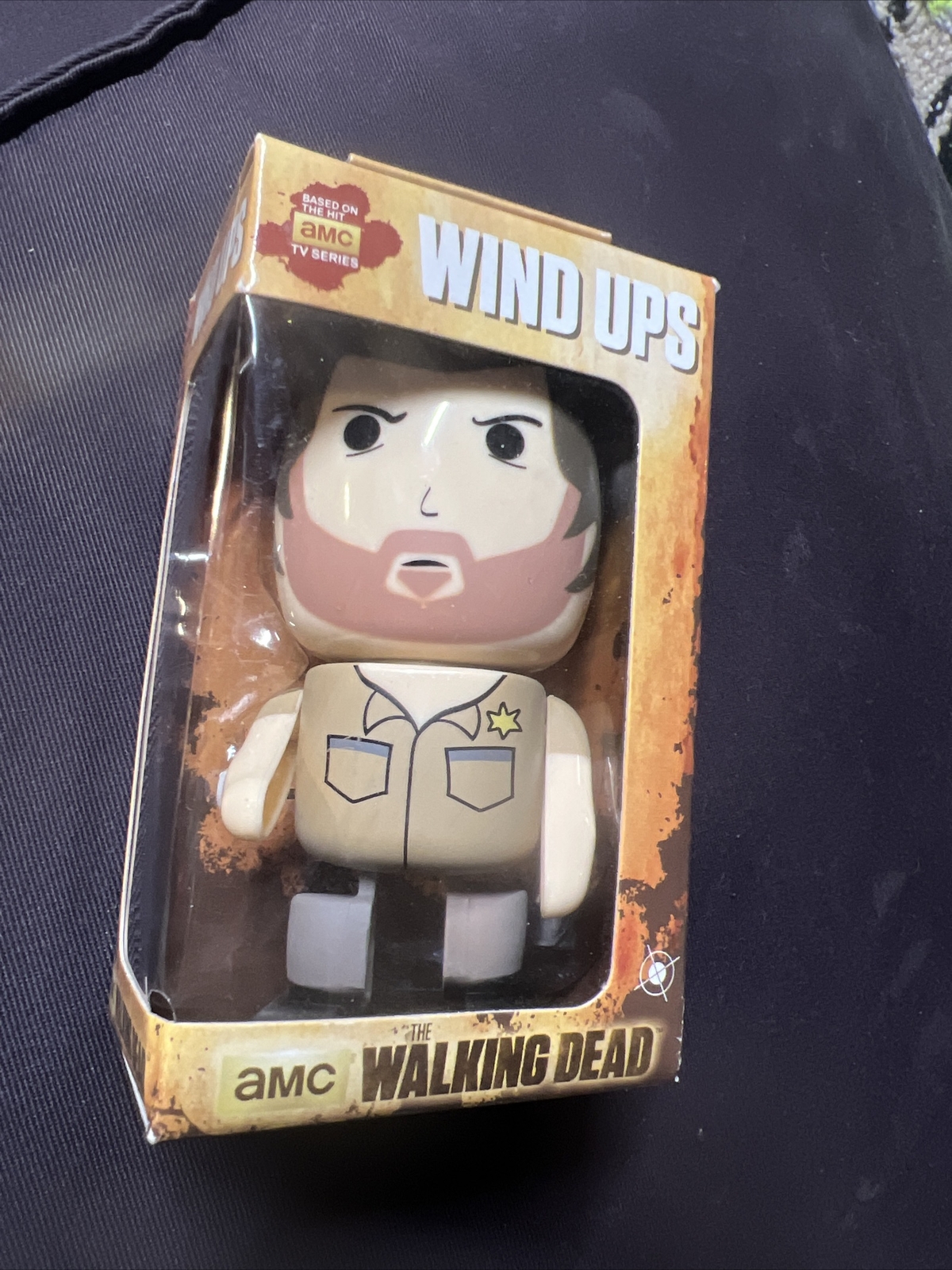 AMC&rsquo;s The Walking Dead Wind Ups RICK GRIMES 2013 New in Unopened Box Bulls i Toy