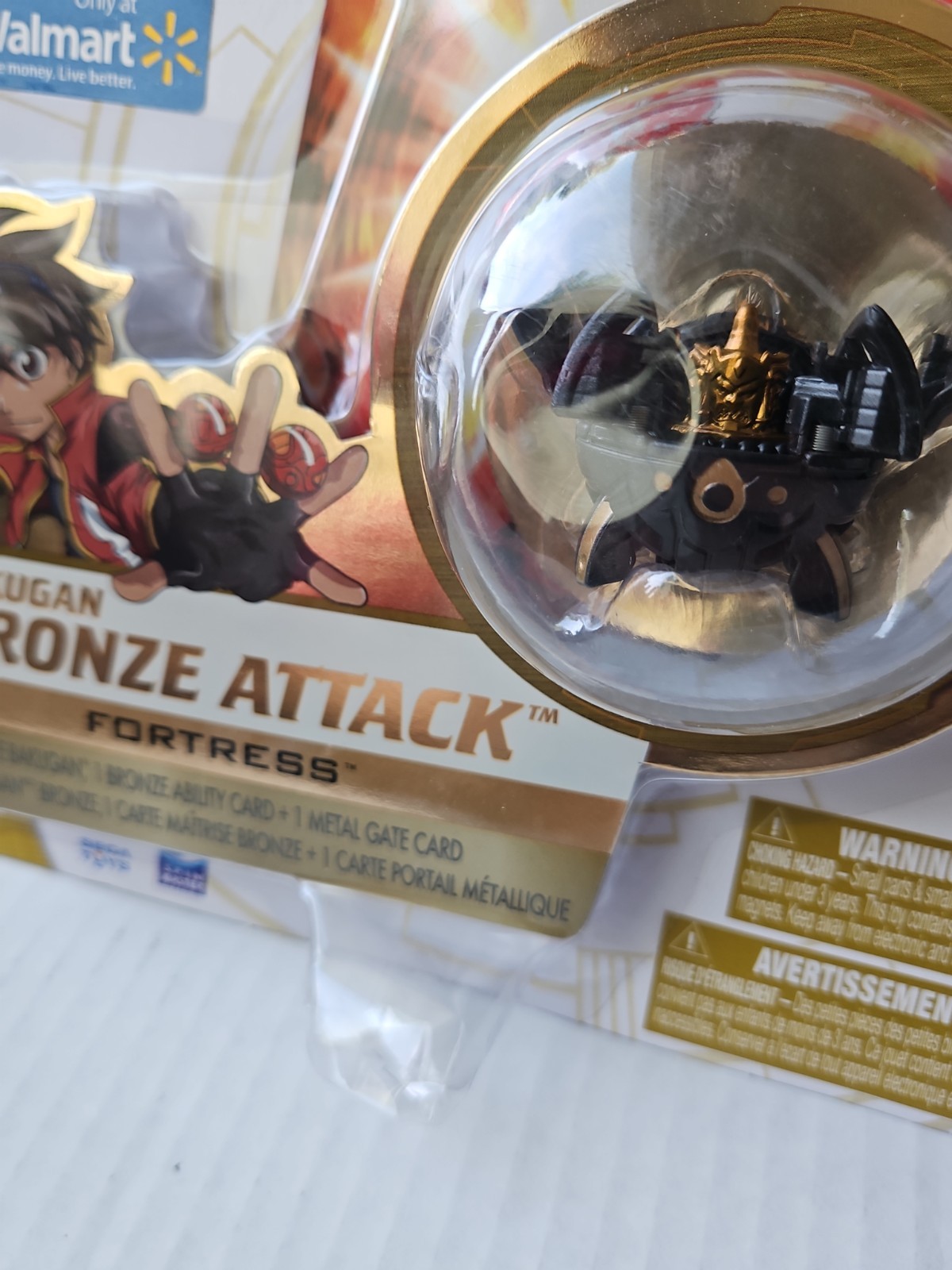 Bakugan Neo Dragonoid Bronze Attack B2 Black Gold Battle Brawlers Walmart Sealed