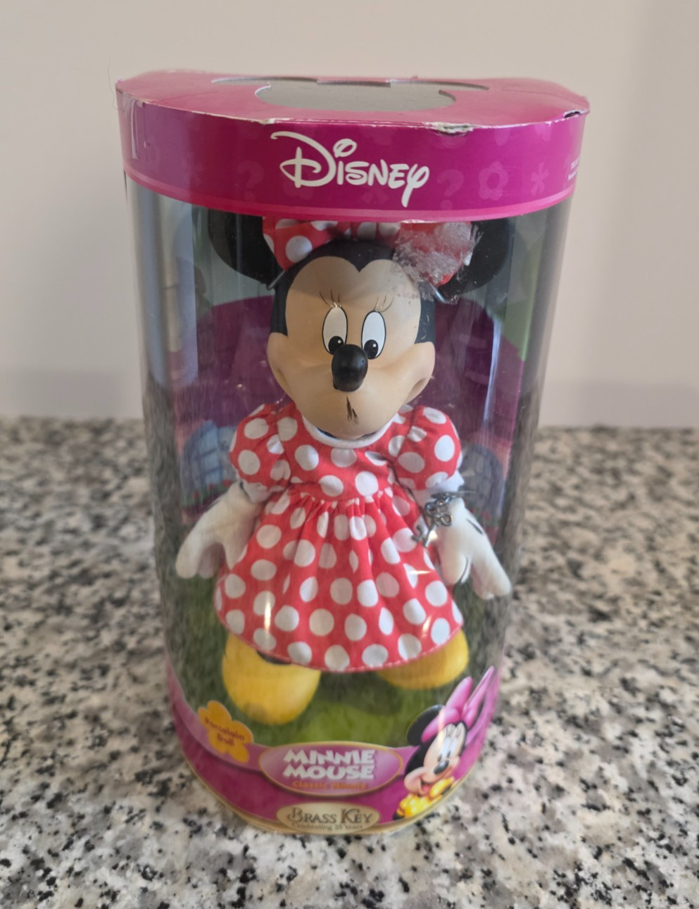 Minnie Mouse Doll 2006 BRASS KEY Keepsakes K-Mart MIB NEW #2