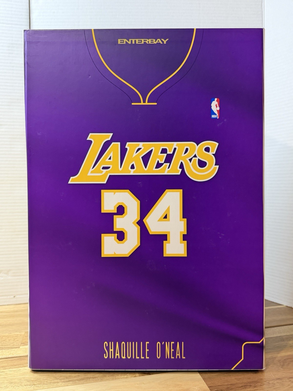 Enterbay NBA SHAQUILLE O NEAL Laker Magic Masterpiece 2 Pack Hot Toys Box Only