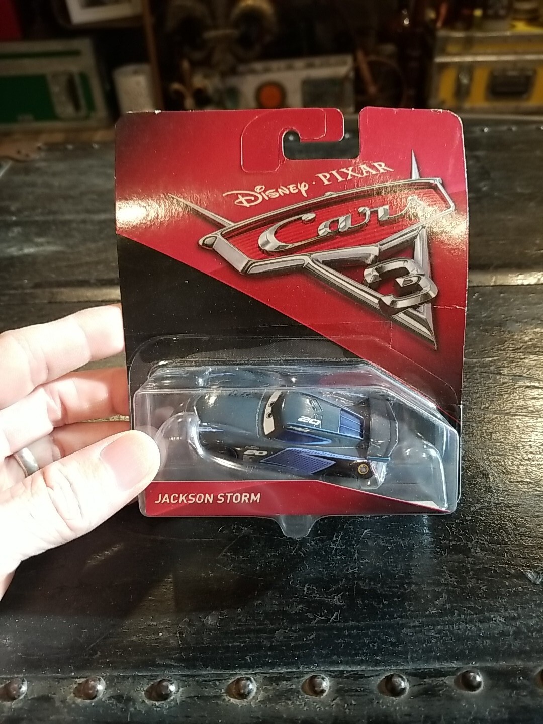 2017 Mattel Disney Pixar Cars 3 Jackson Storm Diecast, In Blister Pack