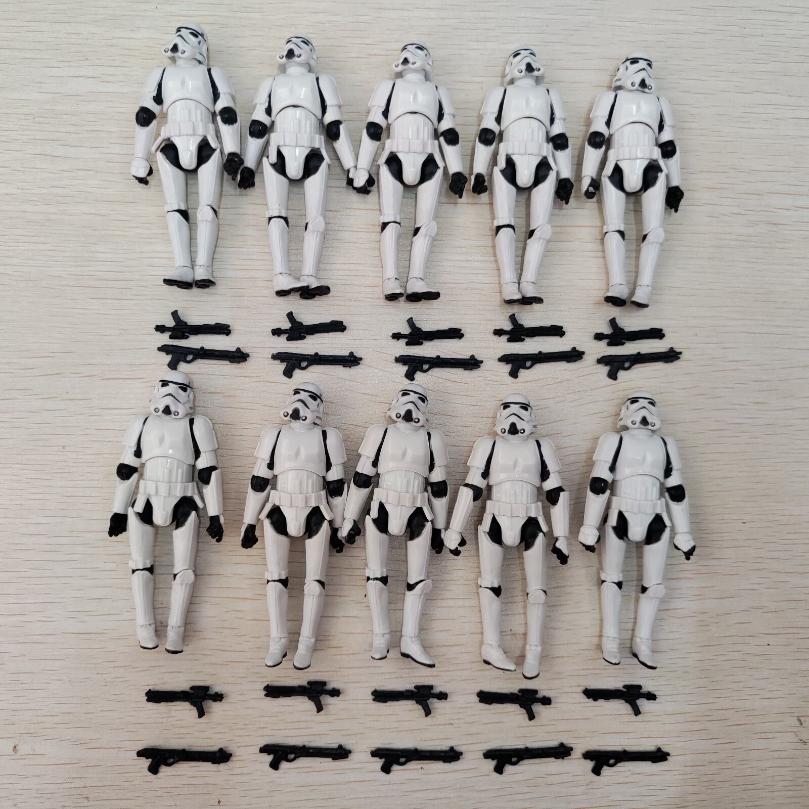 20pcs 3.75&Prime; Star Wars Stormtroopers Full Articulated Action Figure + 40 Blasters