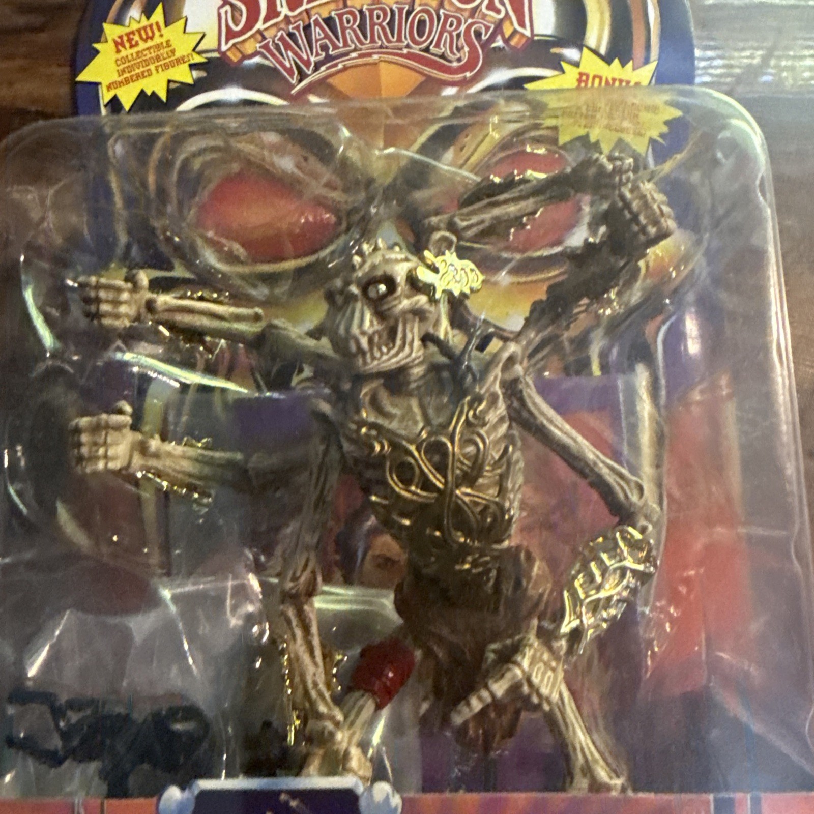Skeleton Warriors Aracula #8508 Playmates 1994 Collectible 6” Action Figure New