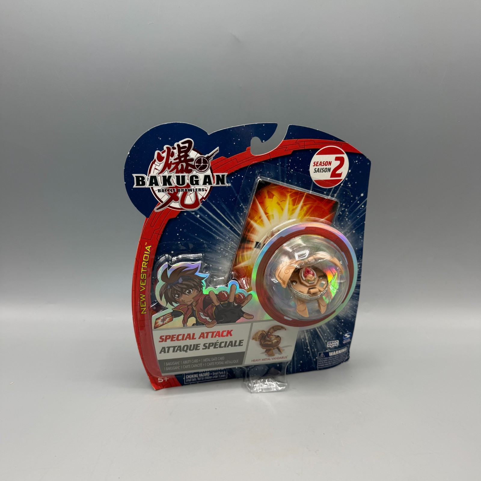 Bakugan Vandarus Tan Subterra Heavy Metal Special Attack New Vestroia New Sealed