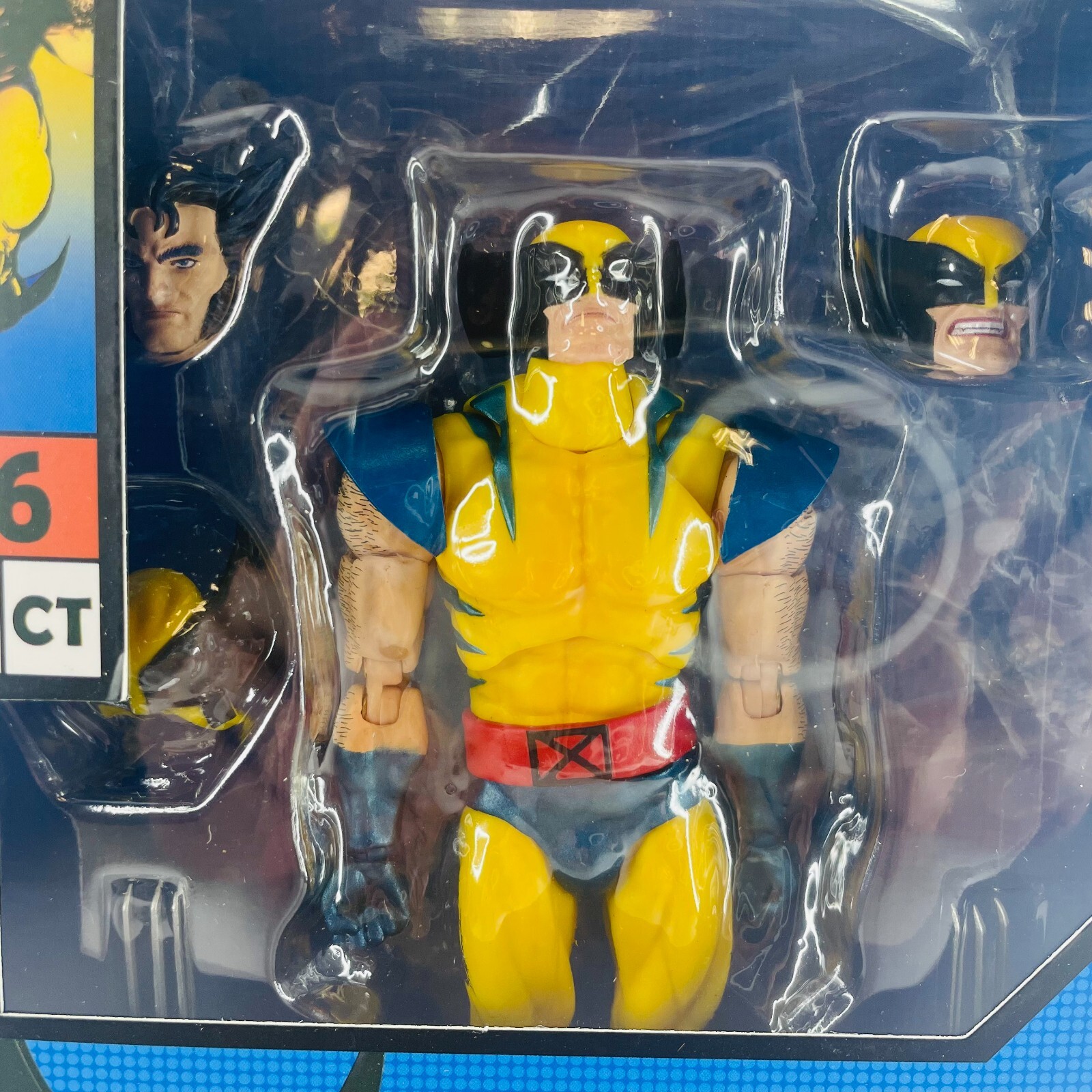 Wolverine X-Men Comic Version w/Accessory 6&Prime; Action Figure CT Toys #096 New Box