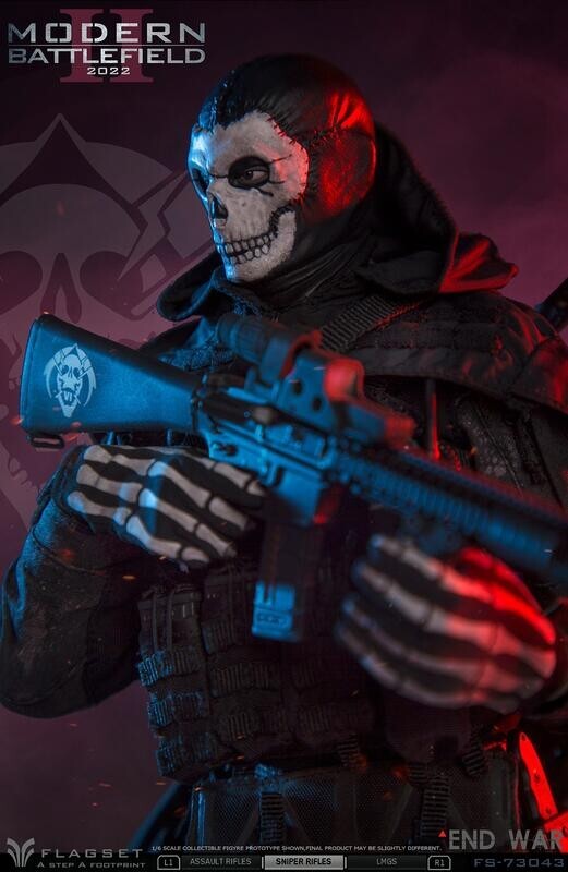 Flagset 1/6 Modern Battlefield End War Ghost 2.0 Action Figure FS-73043