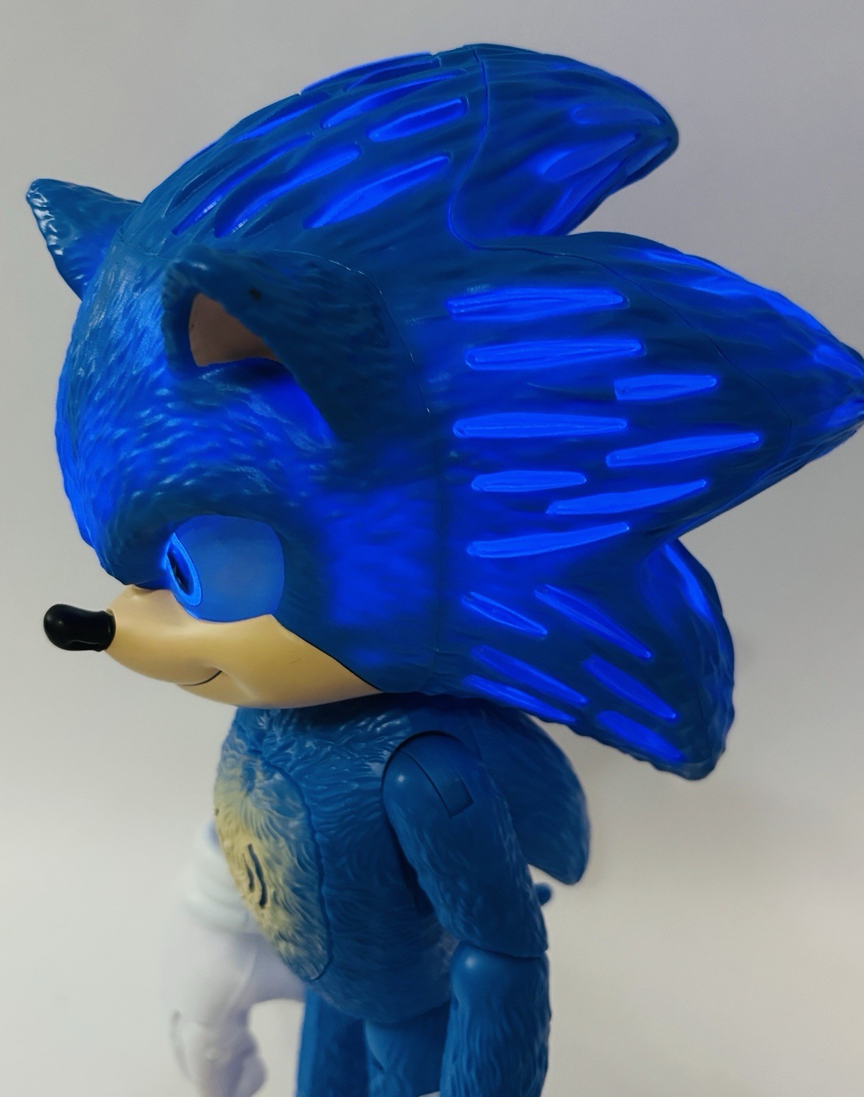 Sonic The Hedgehog 3 Movie Ultimate Talking 12&Prime; Action Figure Light Up Sounds