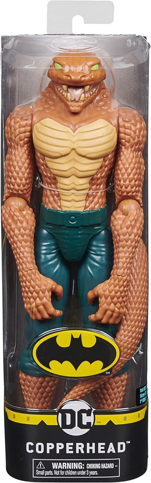 Batman 12-inch Copperhead Action Figure, for Kids Aged 3 and up