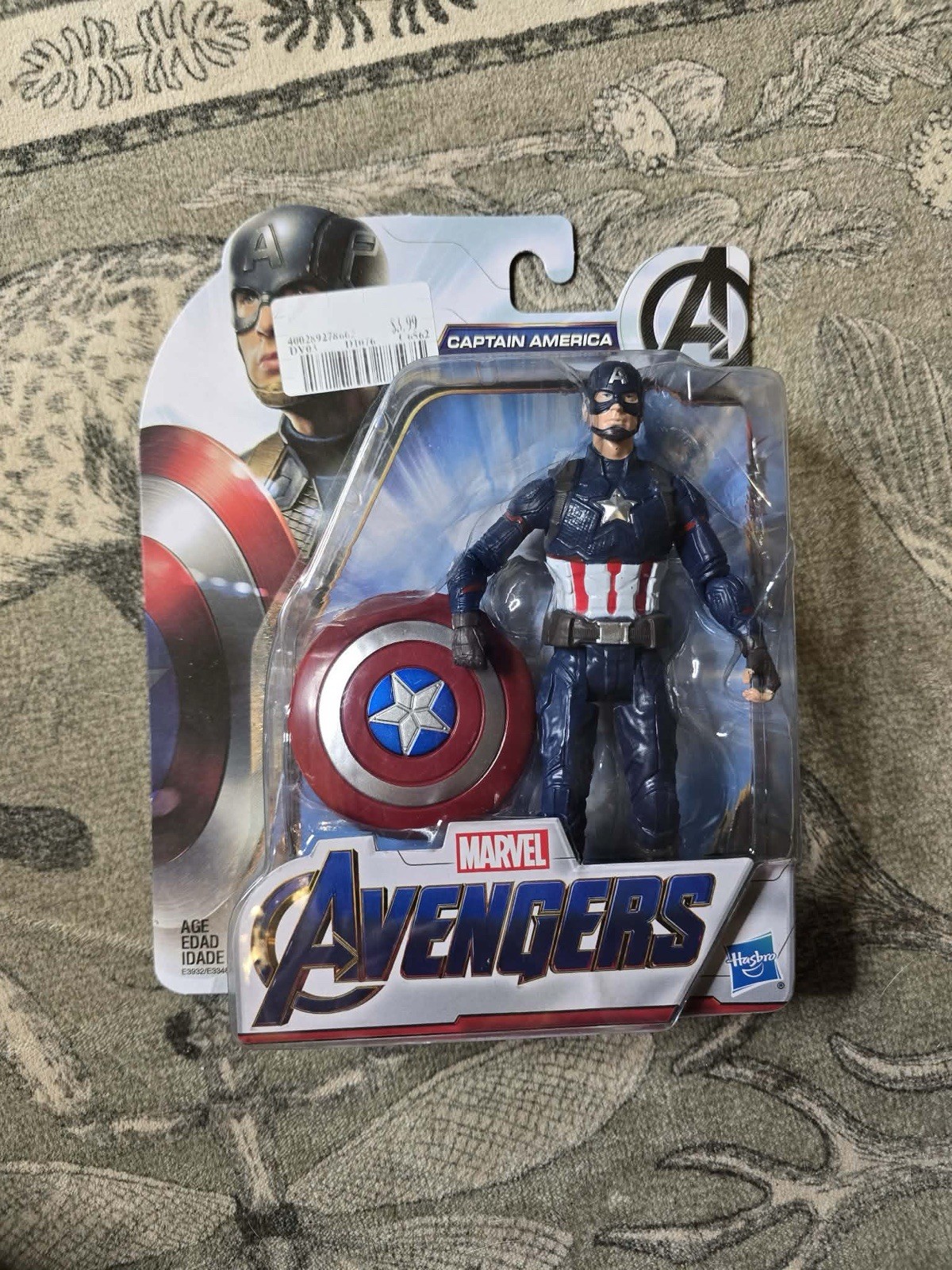 Hasbro Marvel Avengers Captain America 6&Prime; Action Figure Infinity War 2018