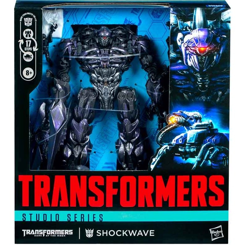 Transformers Studio Series Leader Class Dark of the Moon Shockwave New