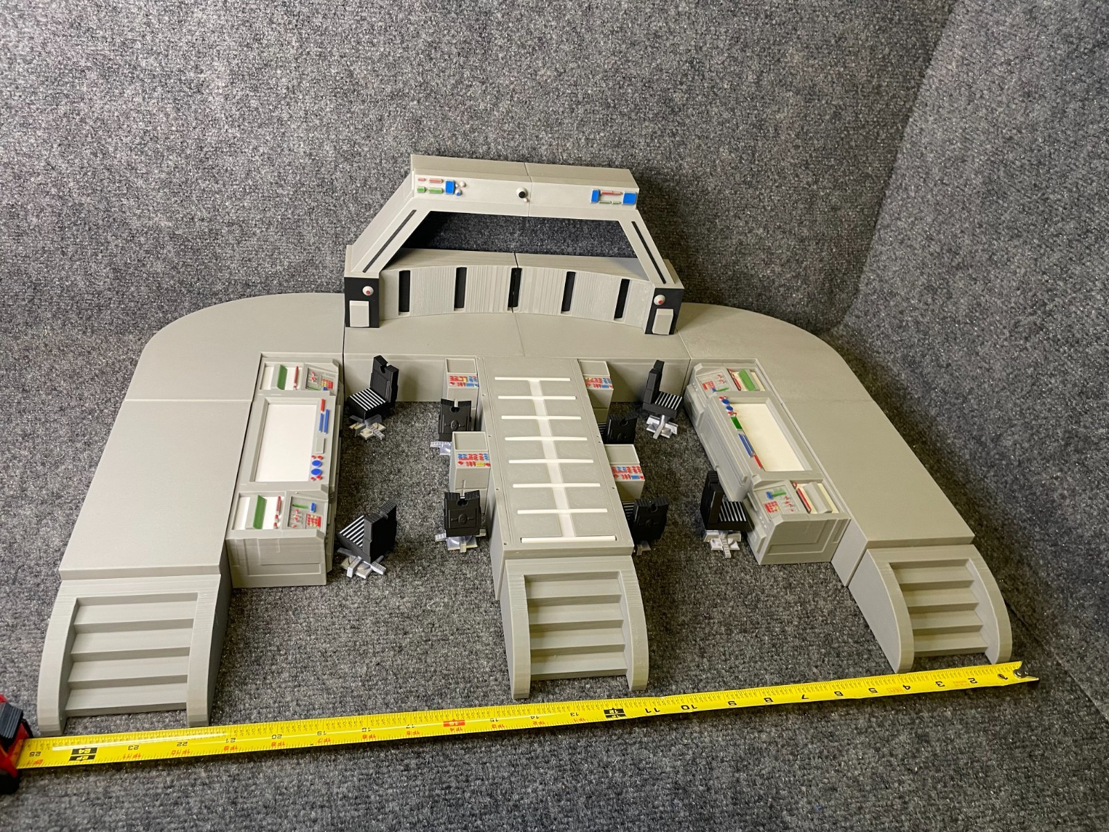 Star Wars inspired Custom made generic Bridge room Diorama