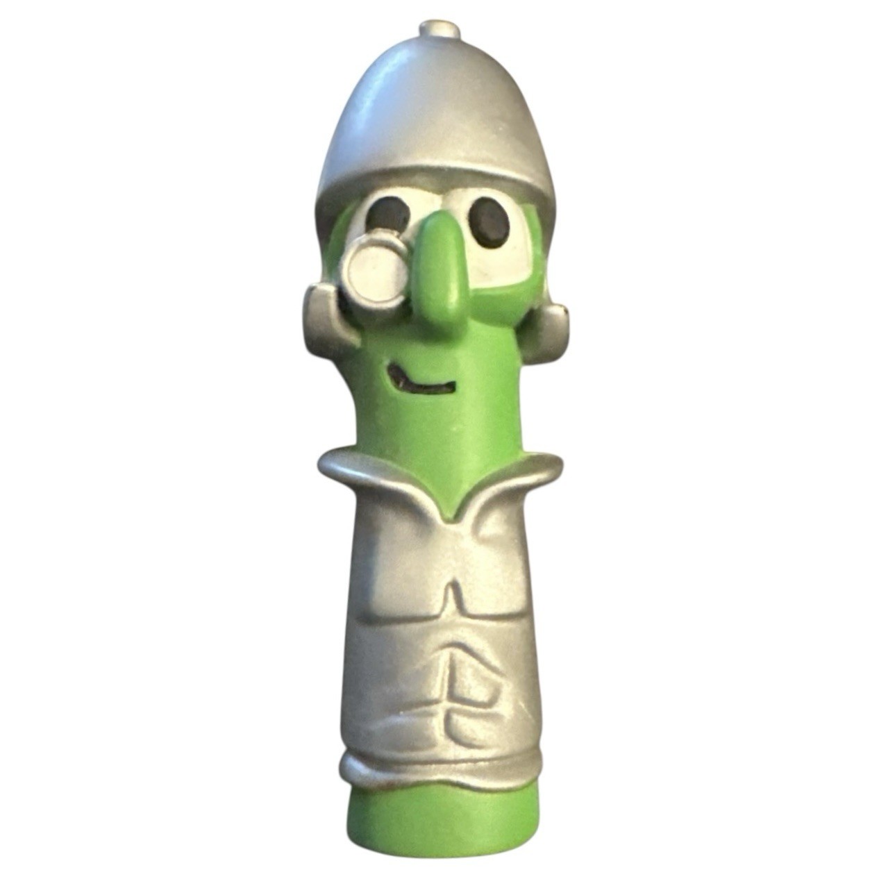 VeggieTales Josh & the Big Wall Playset Archibald Asparagus Figure Big Idea 1999