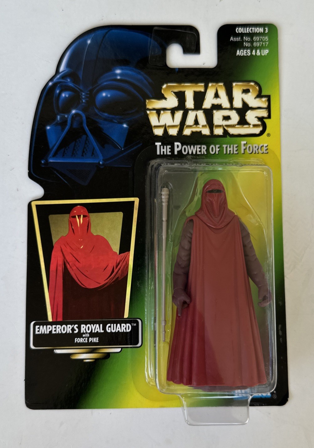 NEW STAR WARS THE POWER OF THE FORCE ROYAL GUARD With Force Pike Kenner