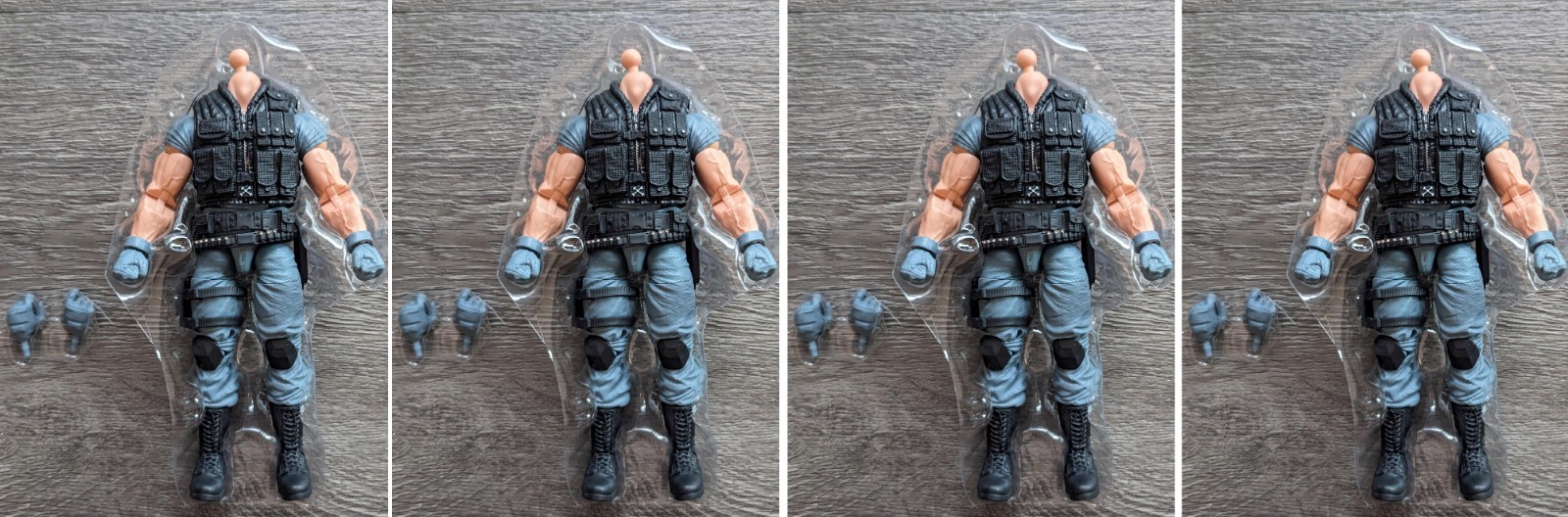 4x Marvel Legends CROSSBONES BODY Custom Fodder (Madame Masque 2 Figure Pack