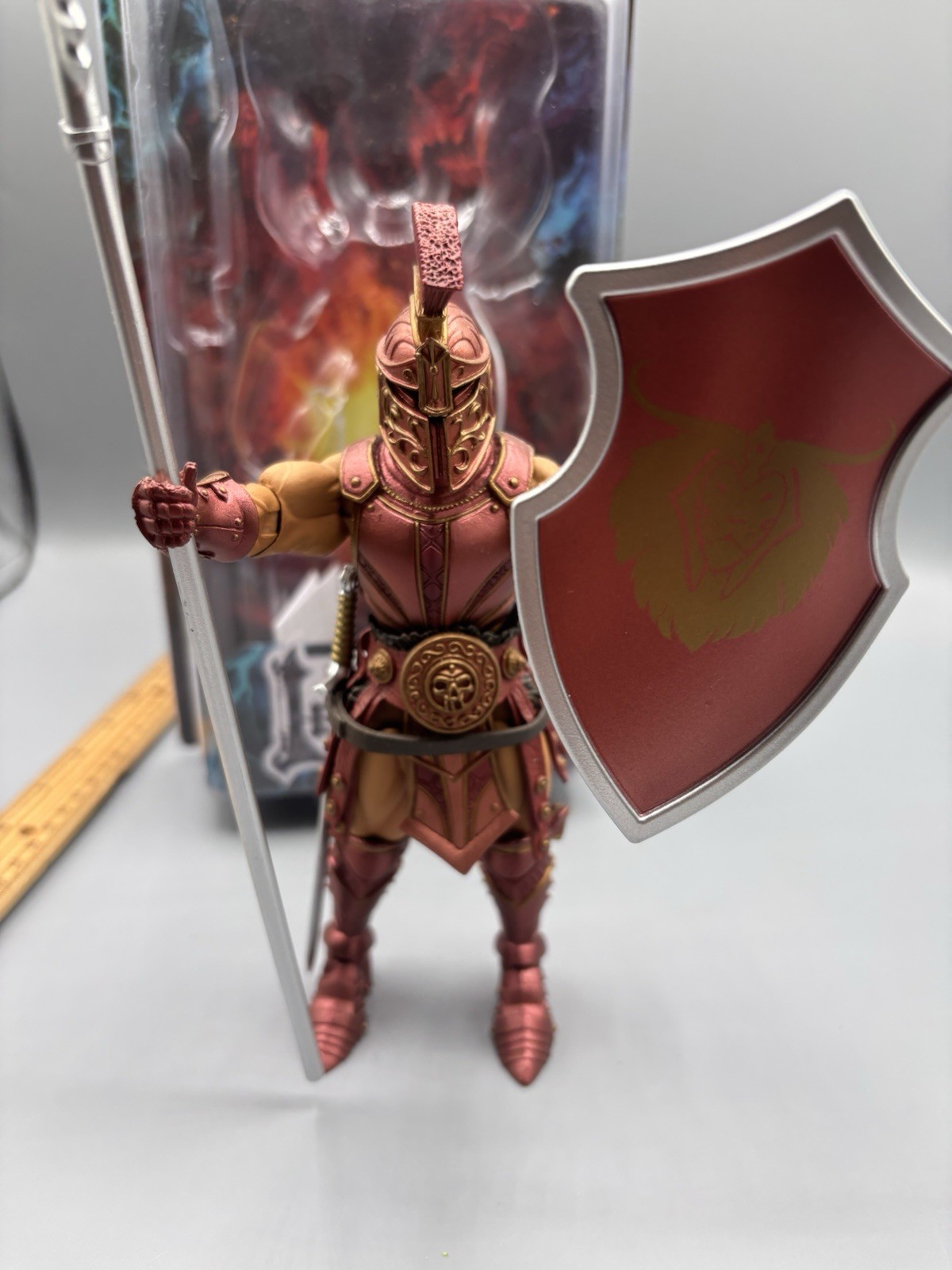 Mythic Legions Action Figure: Spartan Gladiator Vitus complete with box