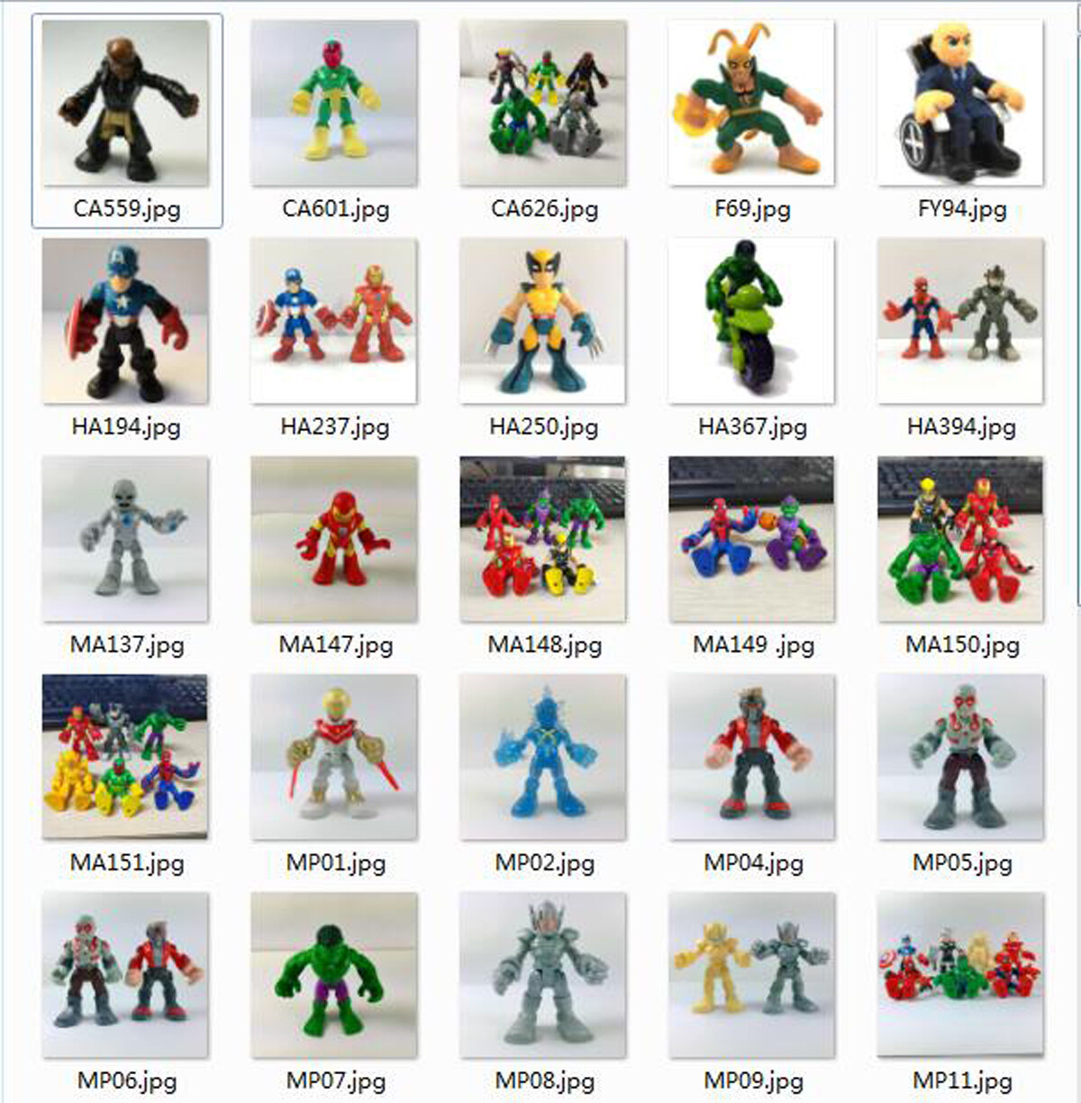 30 more Different Playskool Marvel Super Squad Hero Adventures Figures to Select