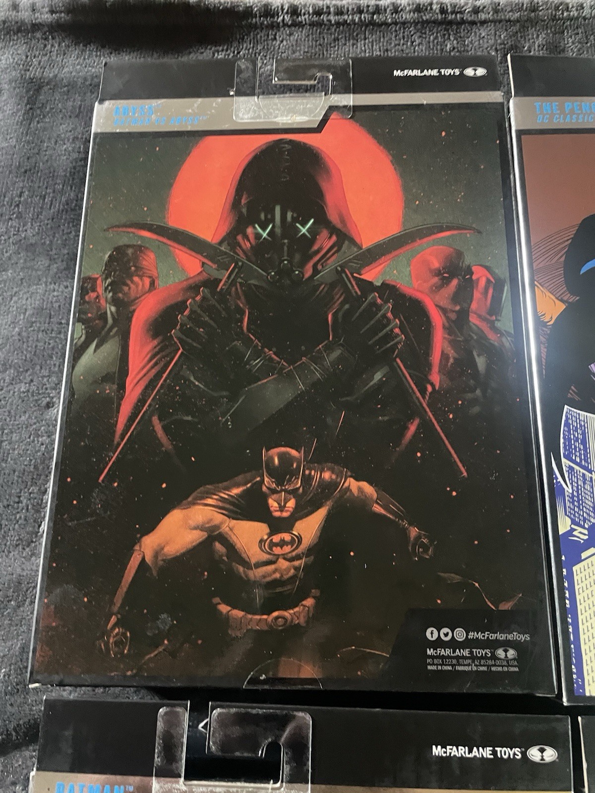 Dc Multiverse Collectors Edition Superman, Batman, Penguin, And Abyss