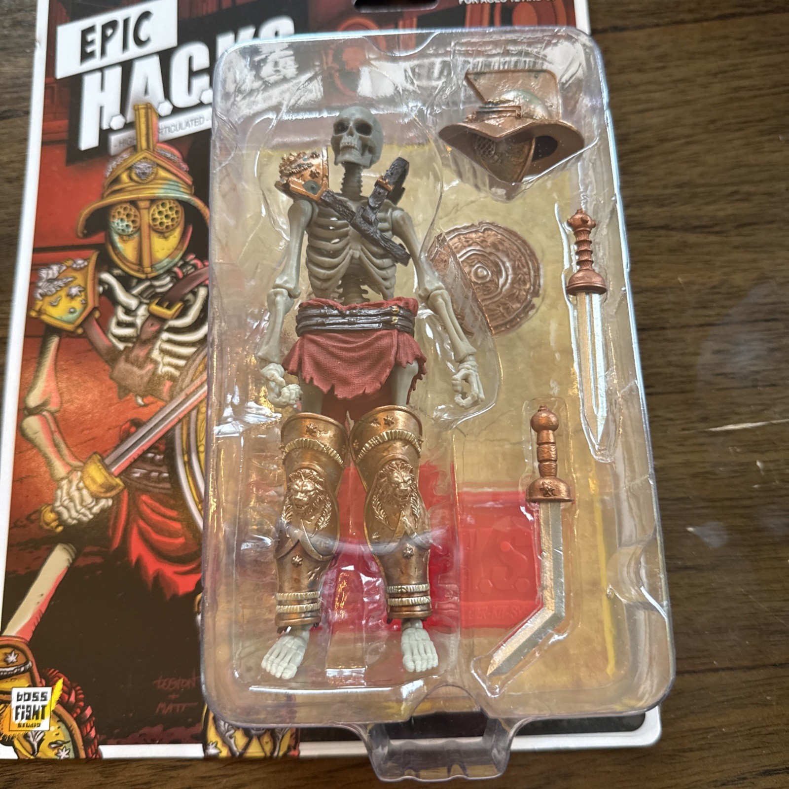 Gladiator: Destroyer of Empires (Epic H.A.C.K.S.) 6&Prime; Action Figure – Oversized