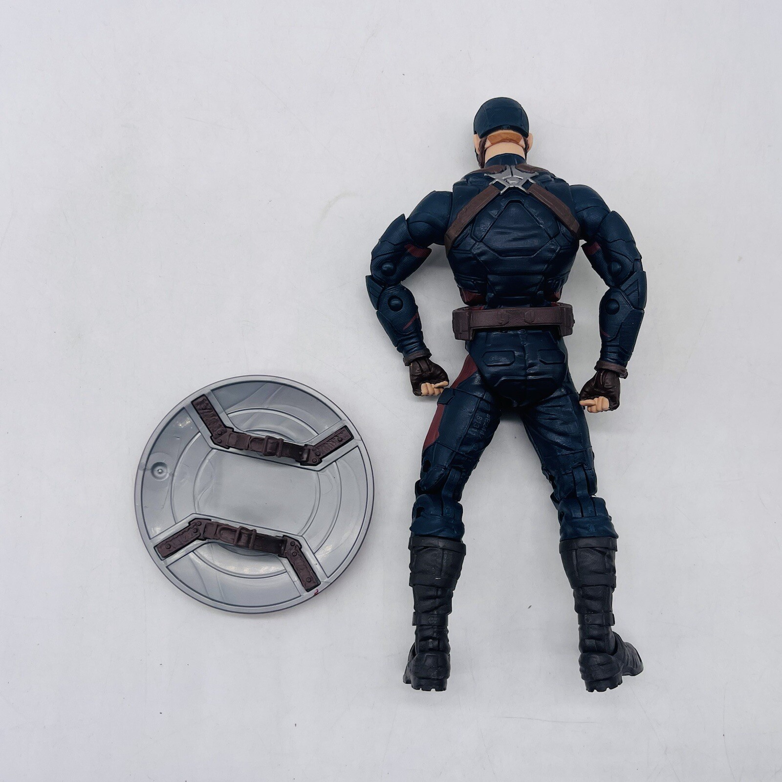 Captain America From Marvel Legends Studios 10 Year Civil War 2 Pk 6&Prime; Loose MCU
