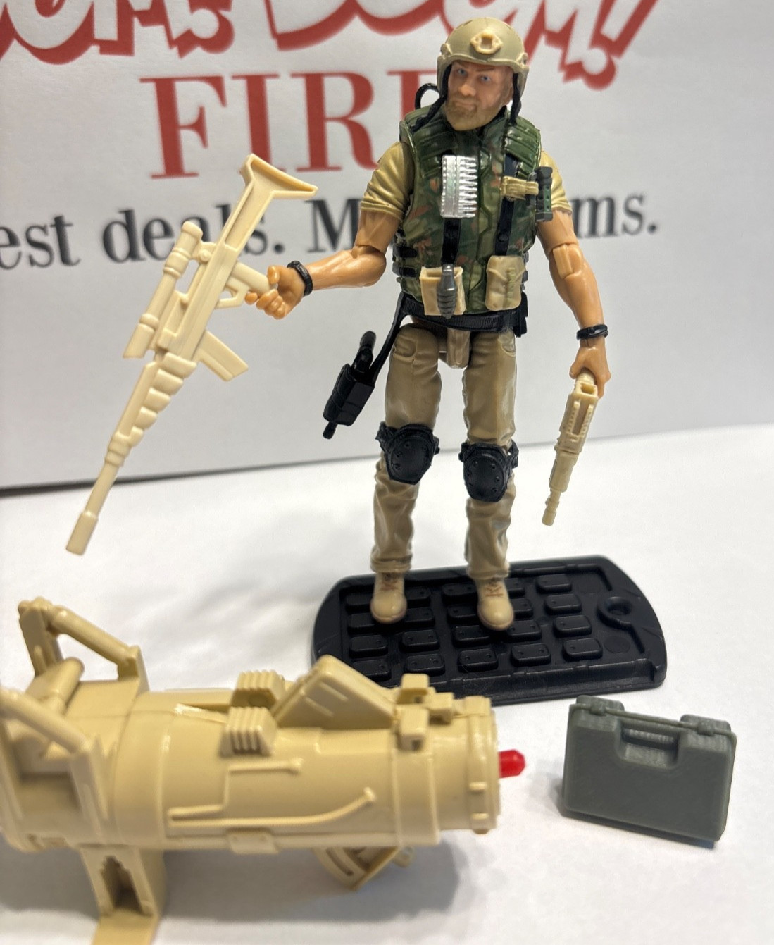 GI Joe custom MTF action figure « Mesa » Marauder Task Force.