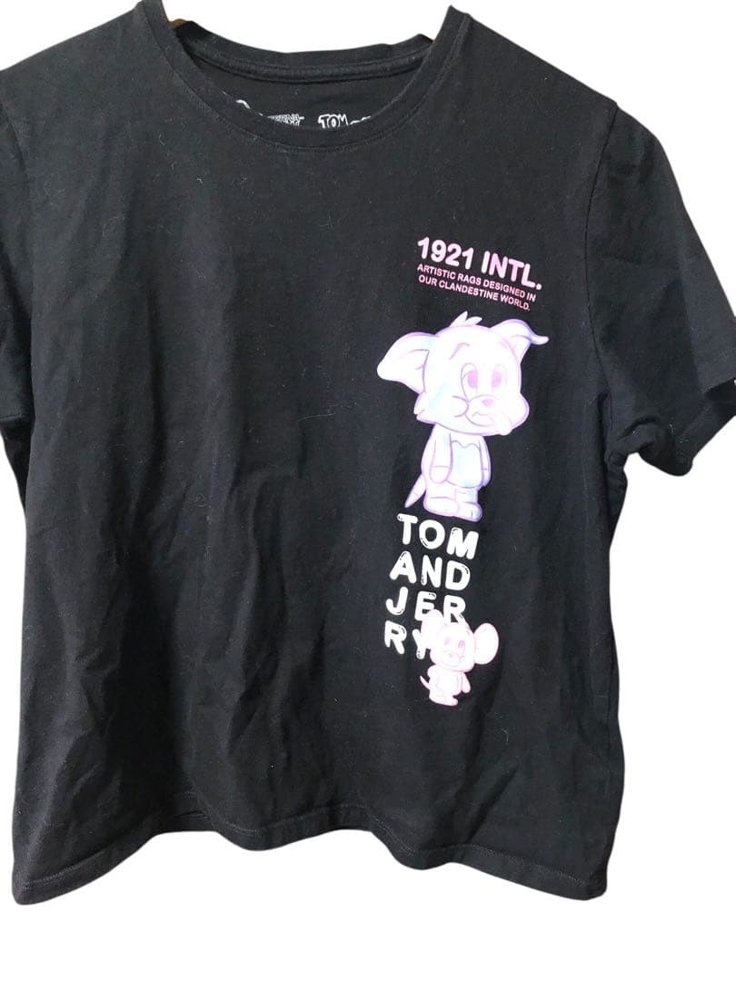 Tom and Jerry Short Sleeve T-Shirt in Collaboration with 1921 International
