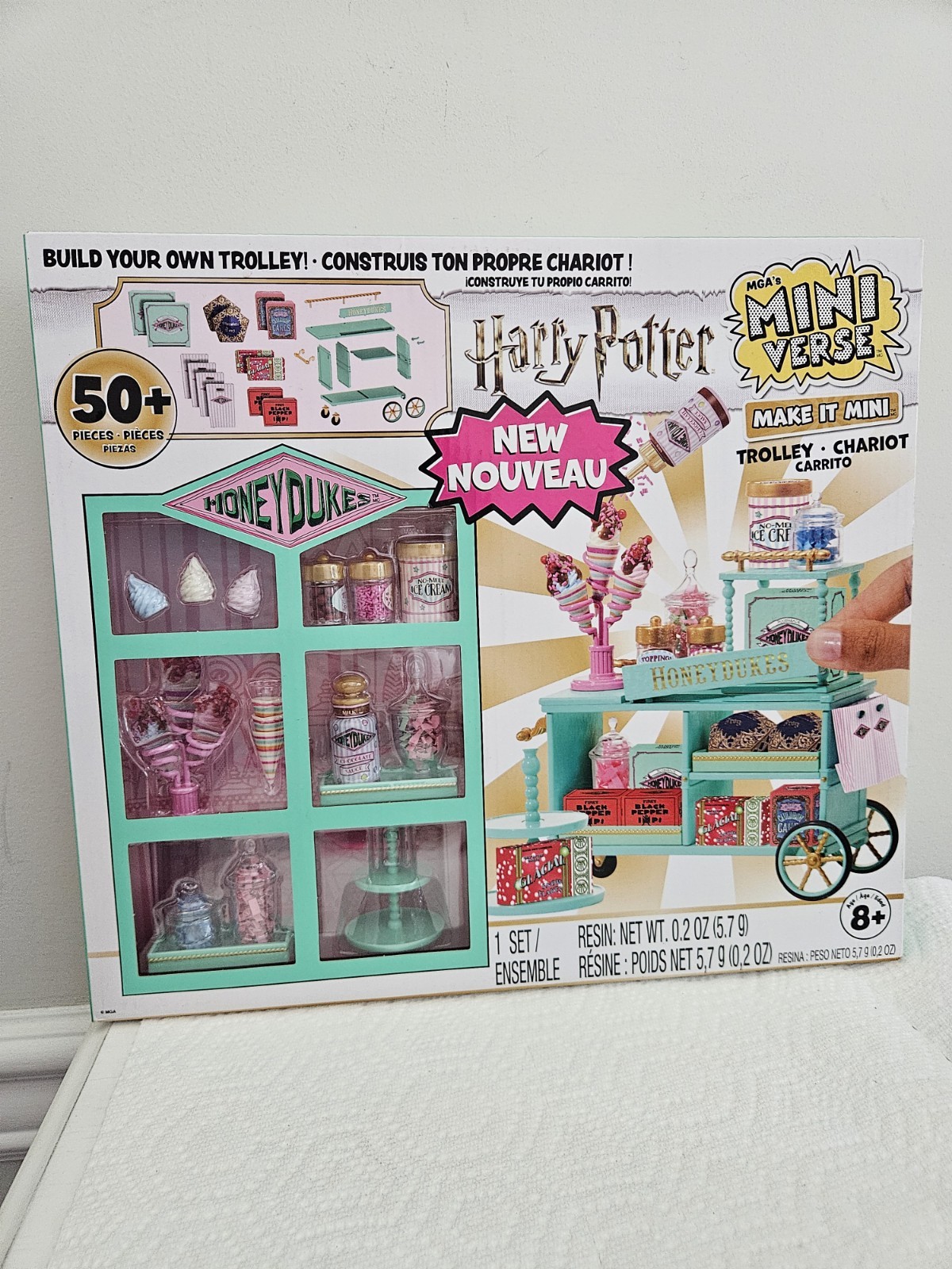 MGA Miniverse Harry Potter Make It Mini Honeydukes Trolley Cart Kit NEW SEALED