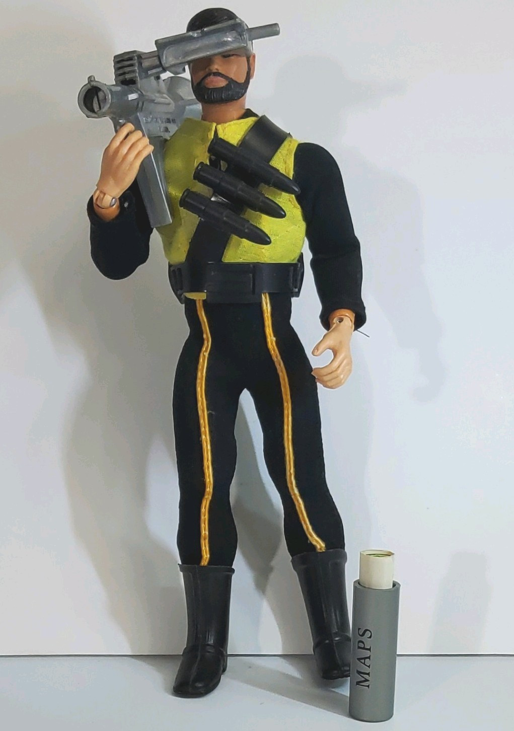 Hasbro Super Joe Commander w Fusion Bazooka 1977 Near Mint Complete fixed joints