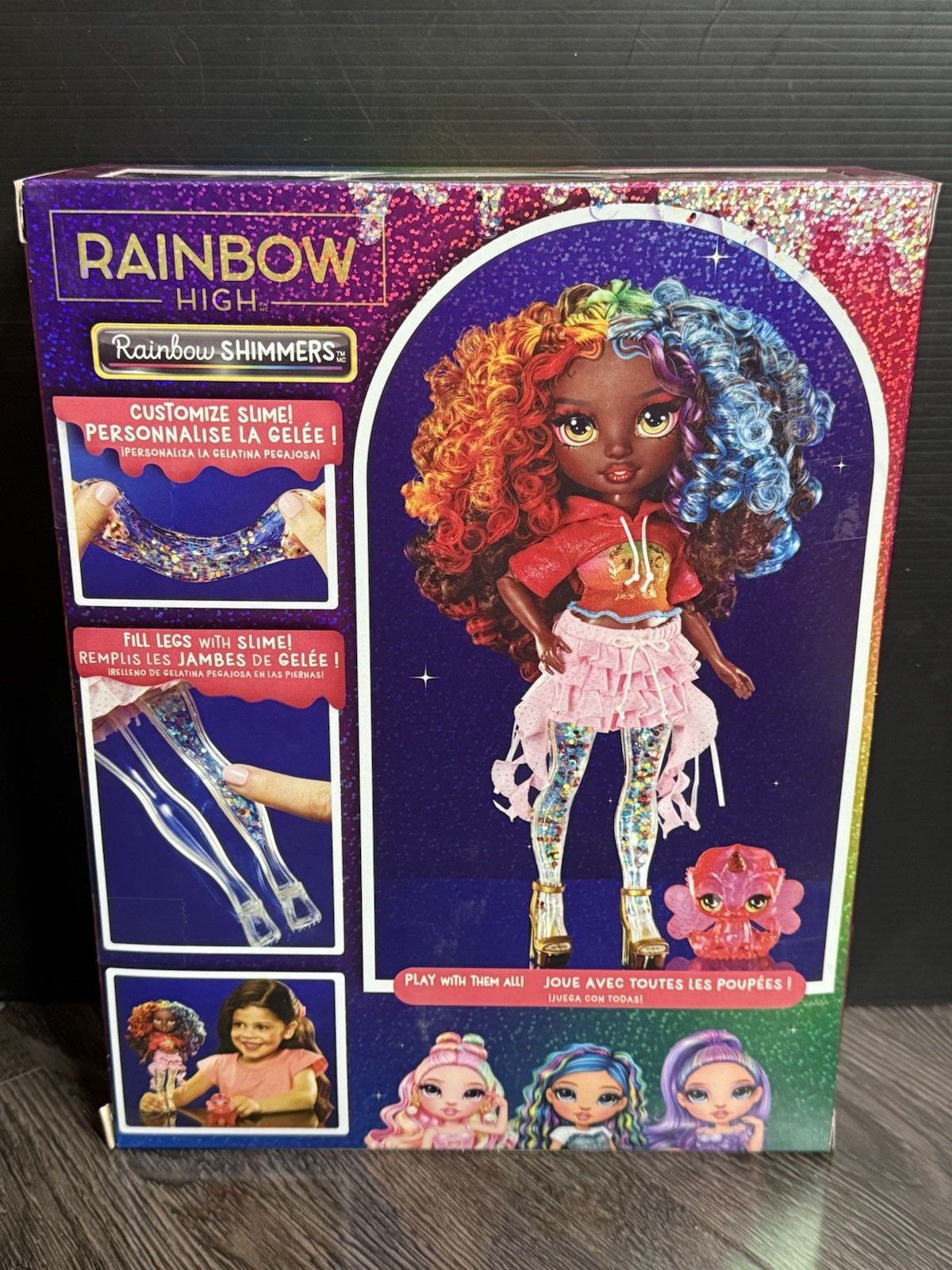 Rainbow High Shimmers with Iris Slime
