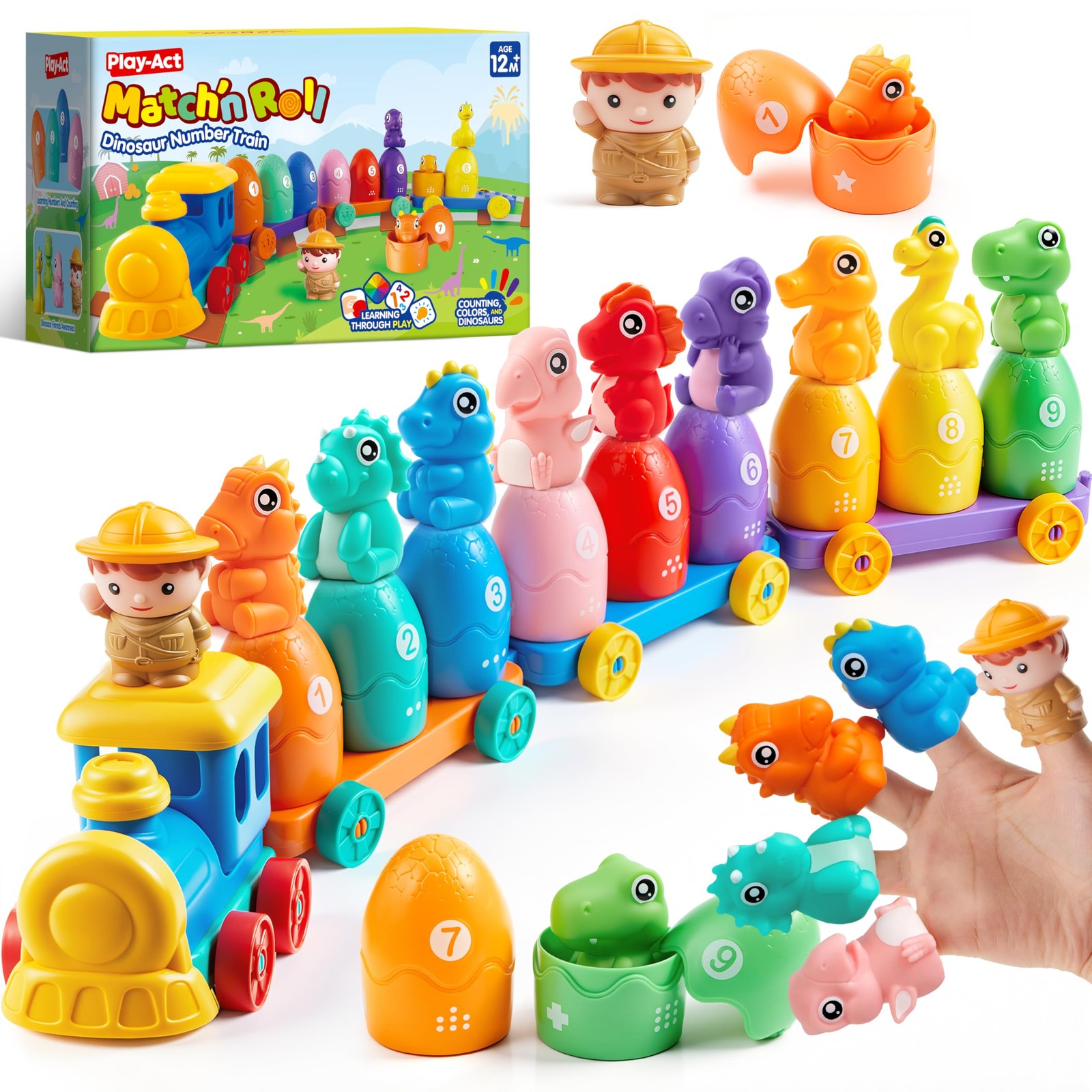 Learning for Toddlers 1 2 3 Years Old, Counting, Matching & Sorting Montessor…