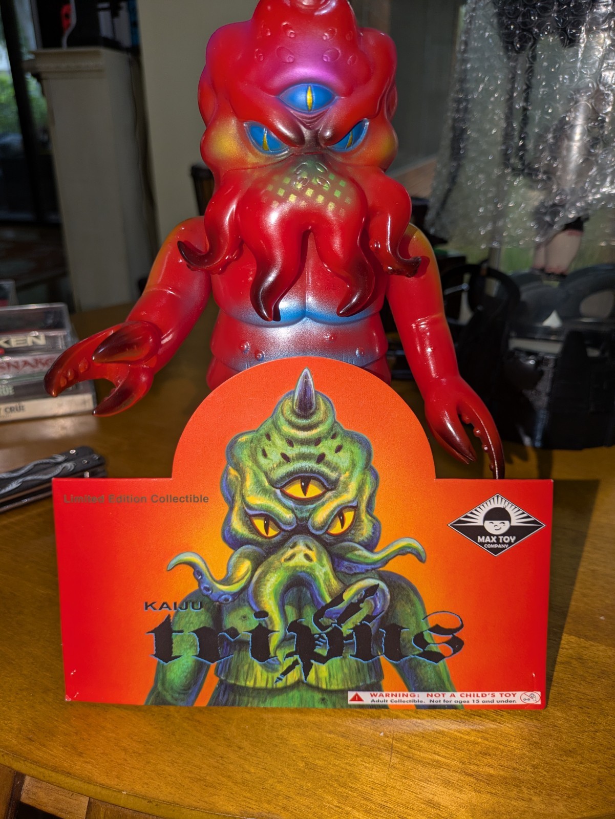 Max Toy Co Mark Nagata Tripus Sofubi Sofvi soft vinyl Kaiju Header Early Release
