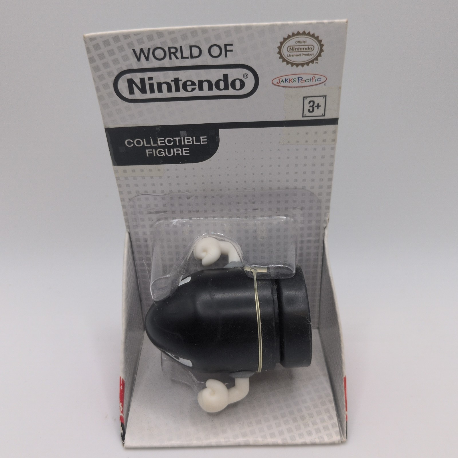 BULLET BILL JAKKS PACIFIC WORLD OF NINTENDO SUPER MARIO FIGURE NEW 2.5&Prime; 2016