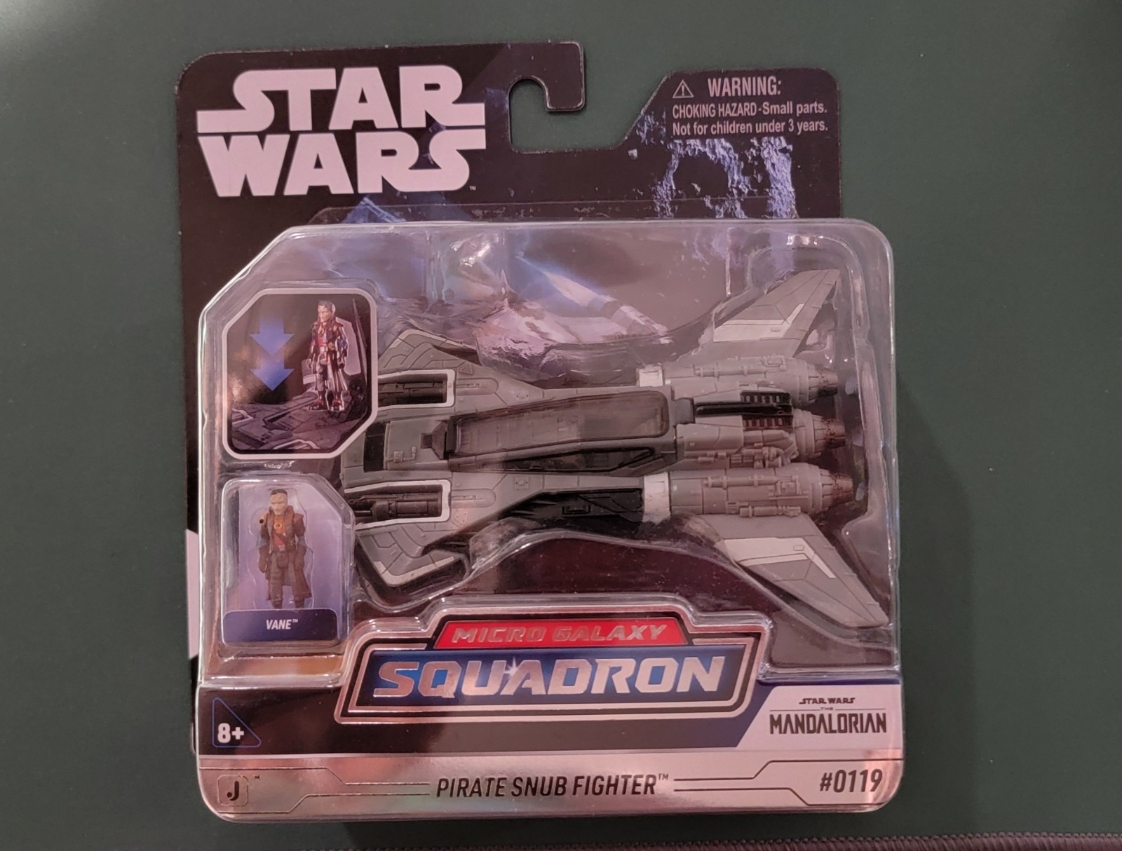 Star Wars Micro Galaxy Squadron Pirate Snub Fighter #0119 Jazwares