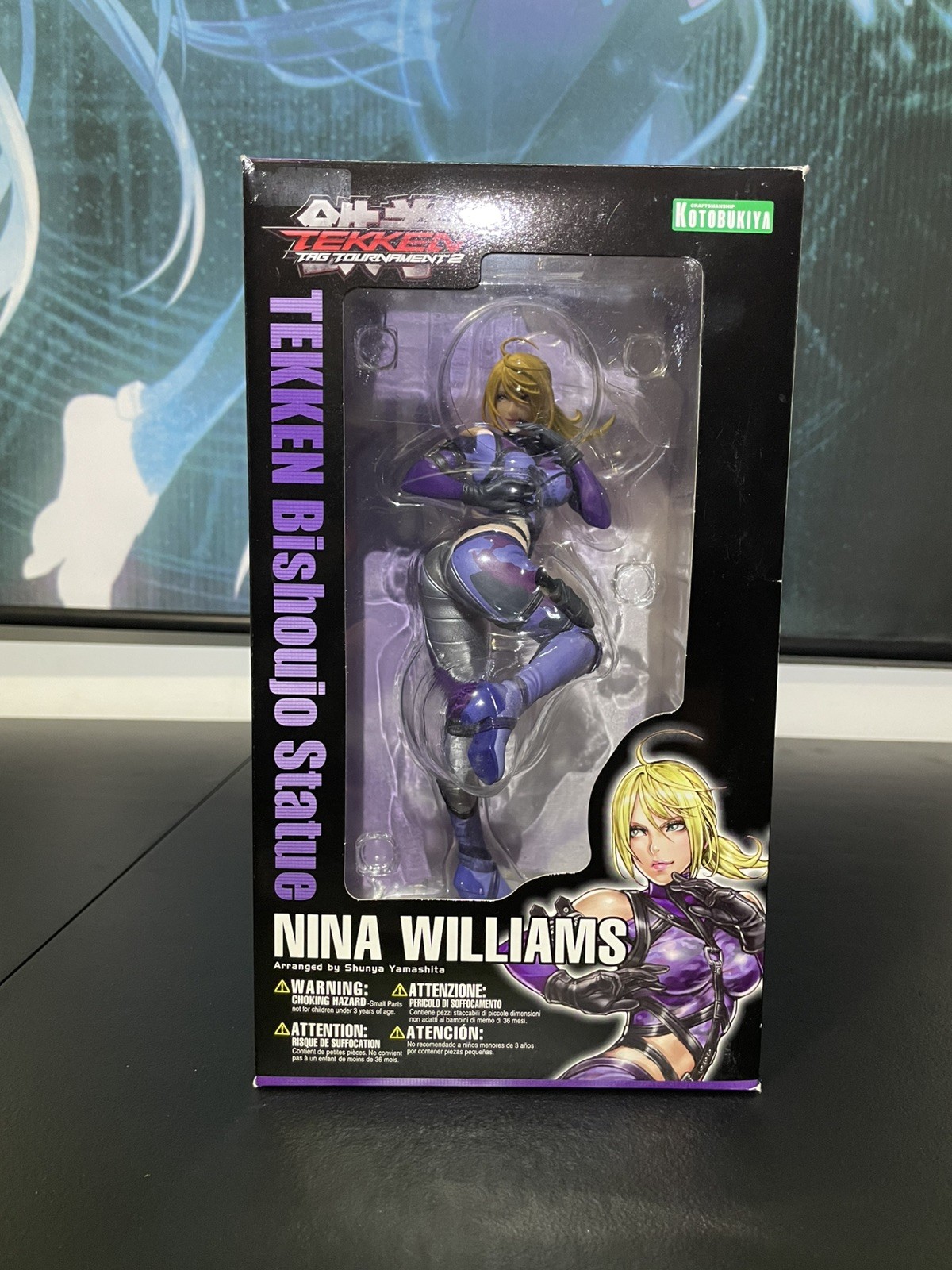 Tekken Tag Tournament 2 Nina Williams 1/7 Scale Bishoujo Statue Kotobukiya