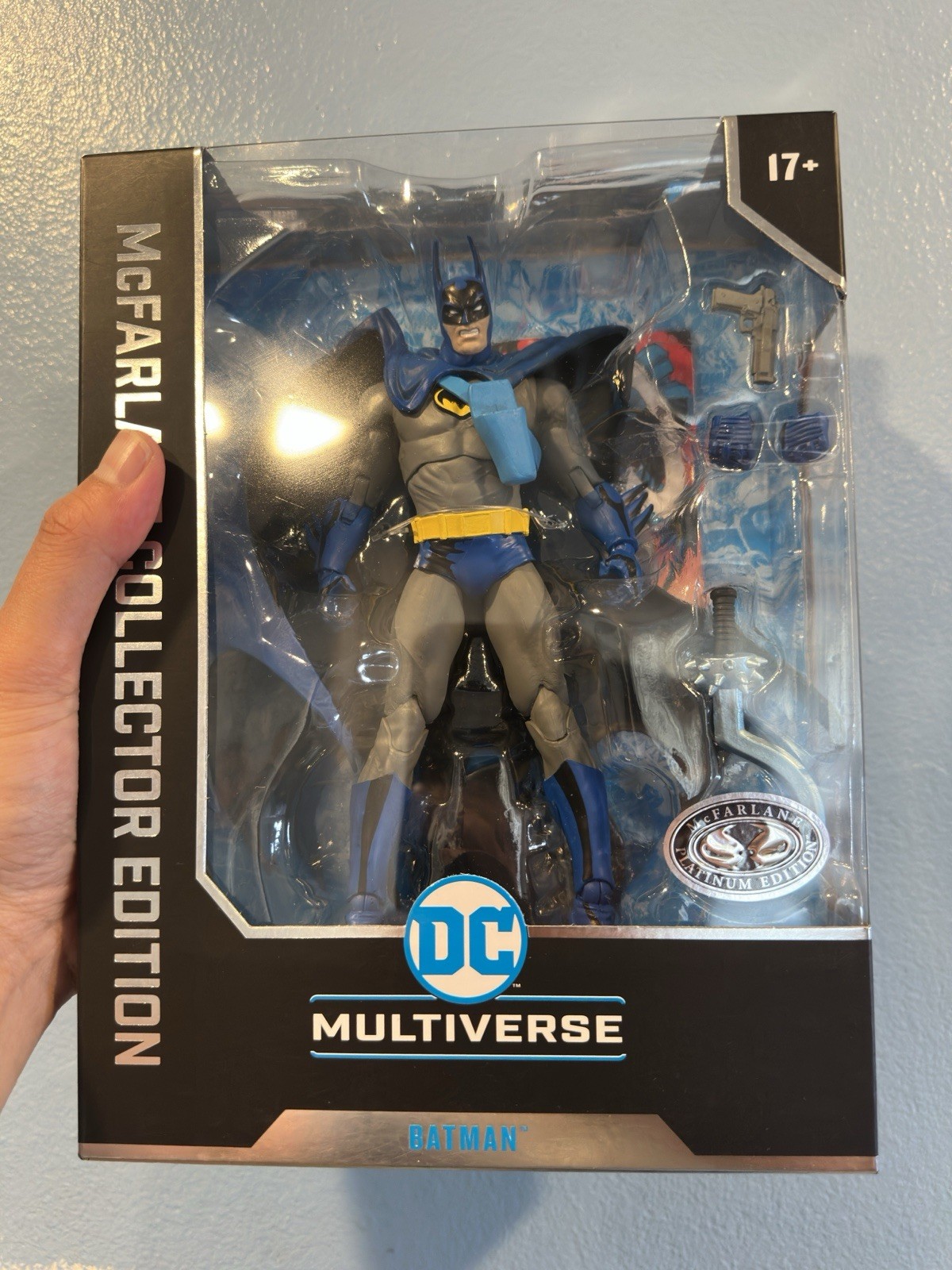 DC McFarlane Collector Edition Wave 10 #34 Batman Year Two 7in PLATINUM